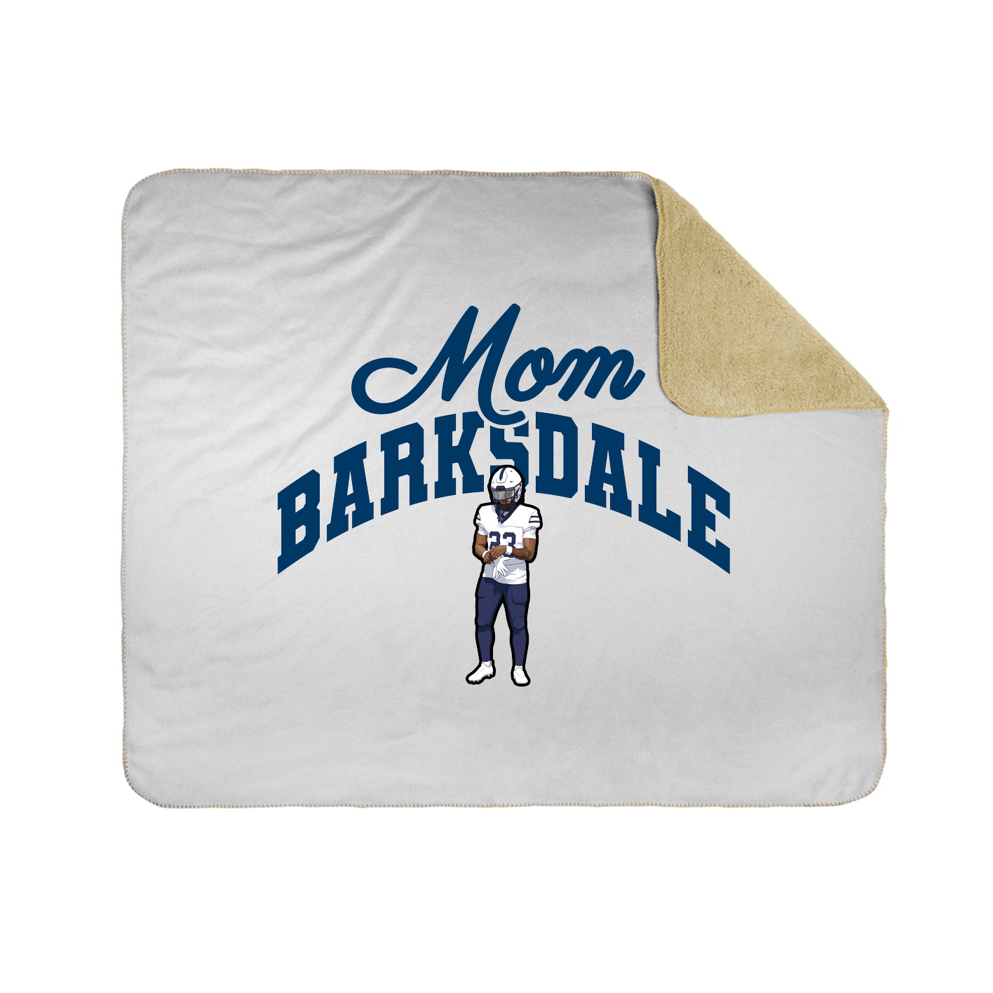 Throw Blanket — Mothers Day Arch in White