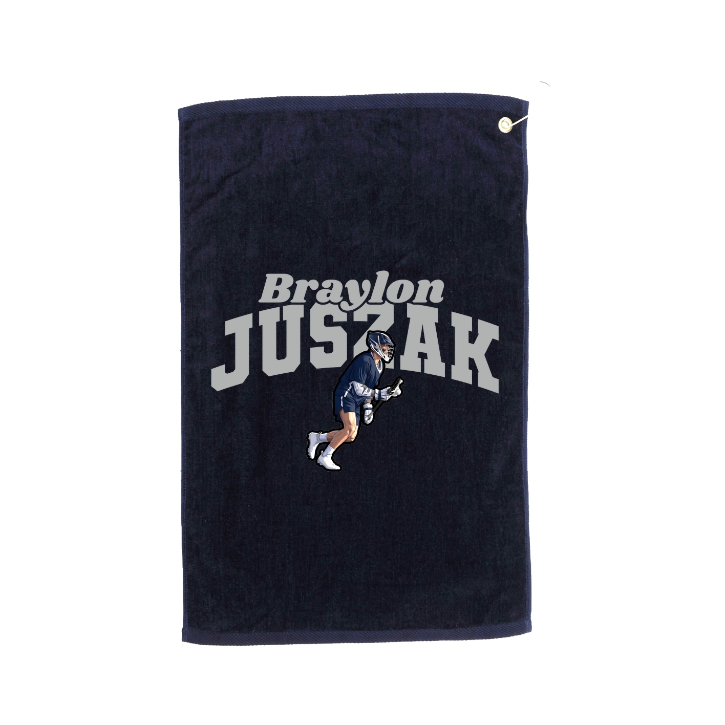 Golf Towel — Signature Arch in Navy