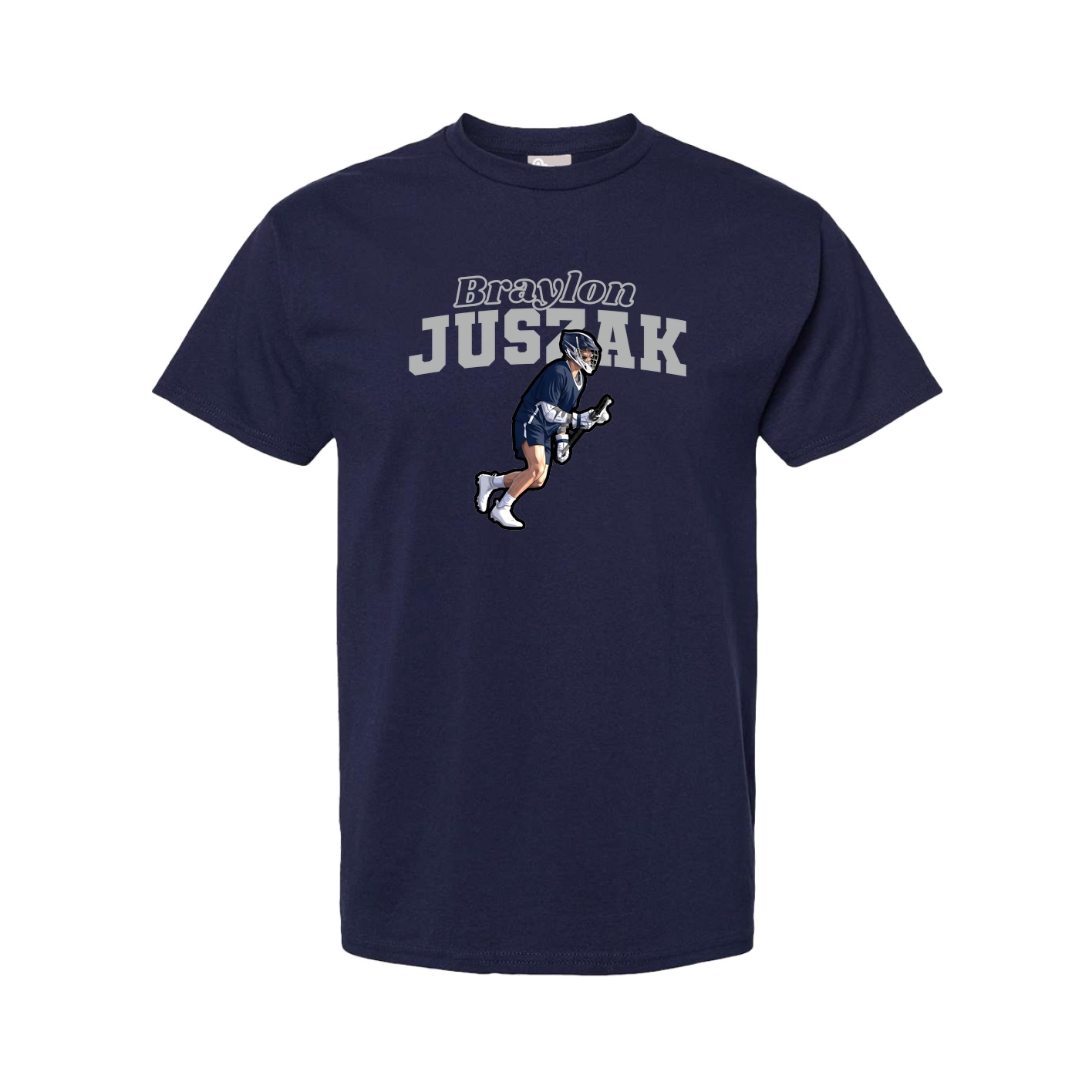 Tee — Name Arch in Navy