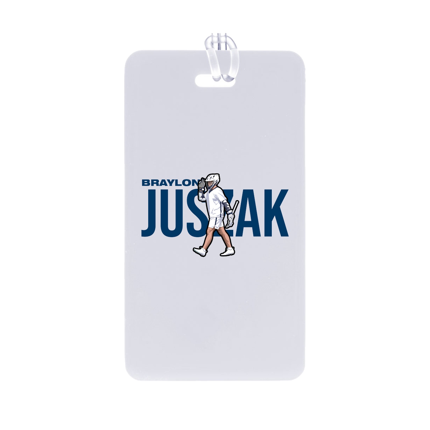 Bag Tag — Player Name in Classic
