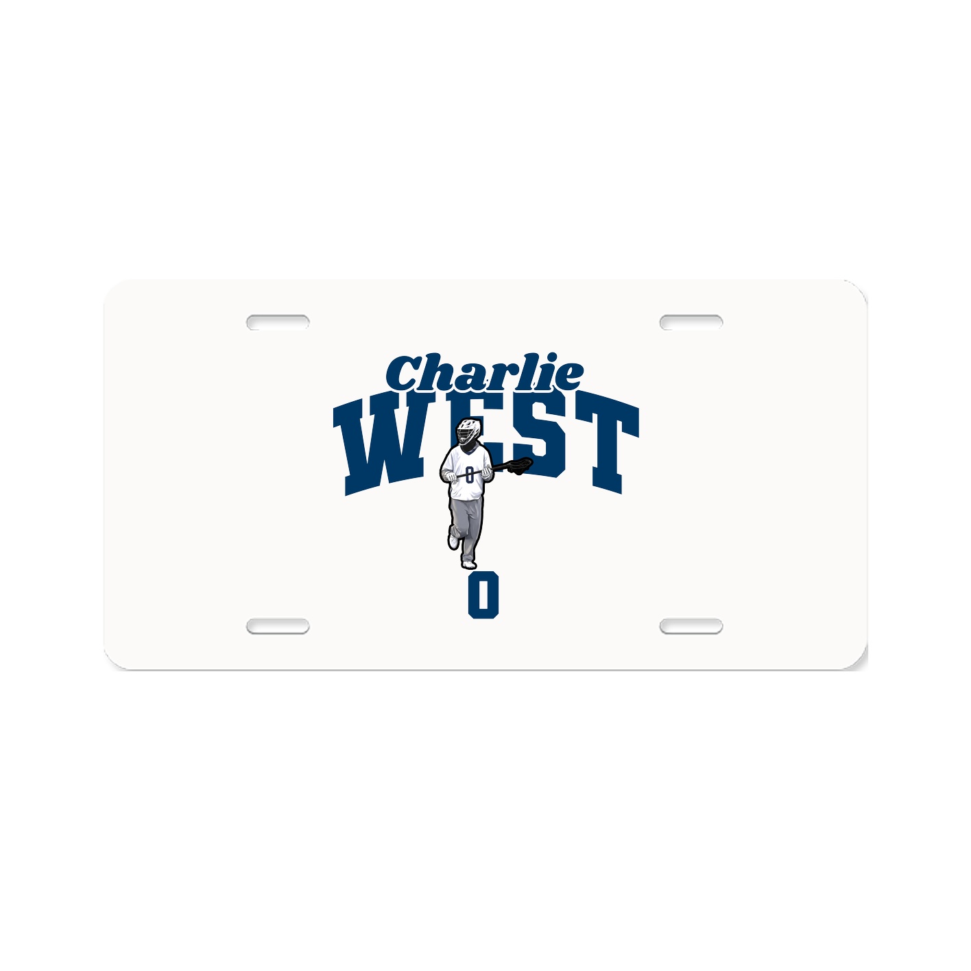 License Plate — Signature Arch in Classic