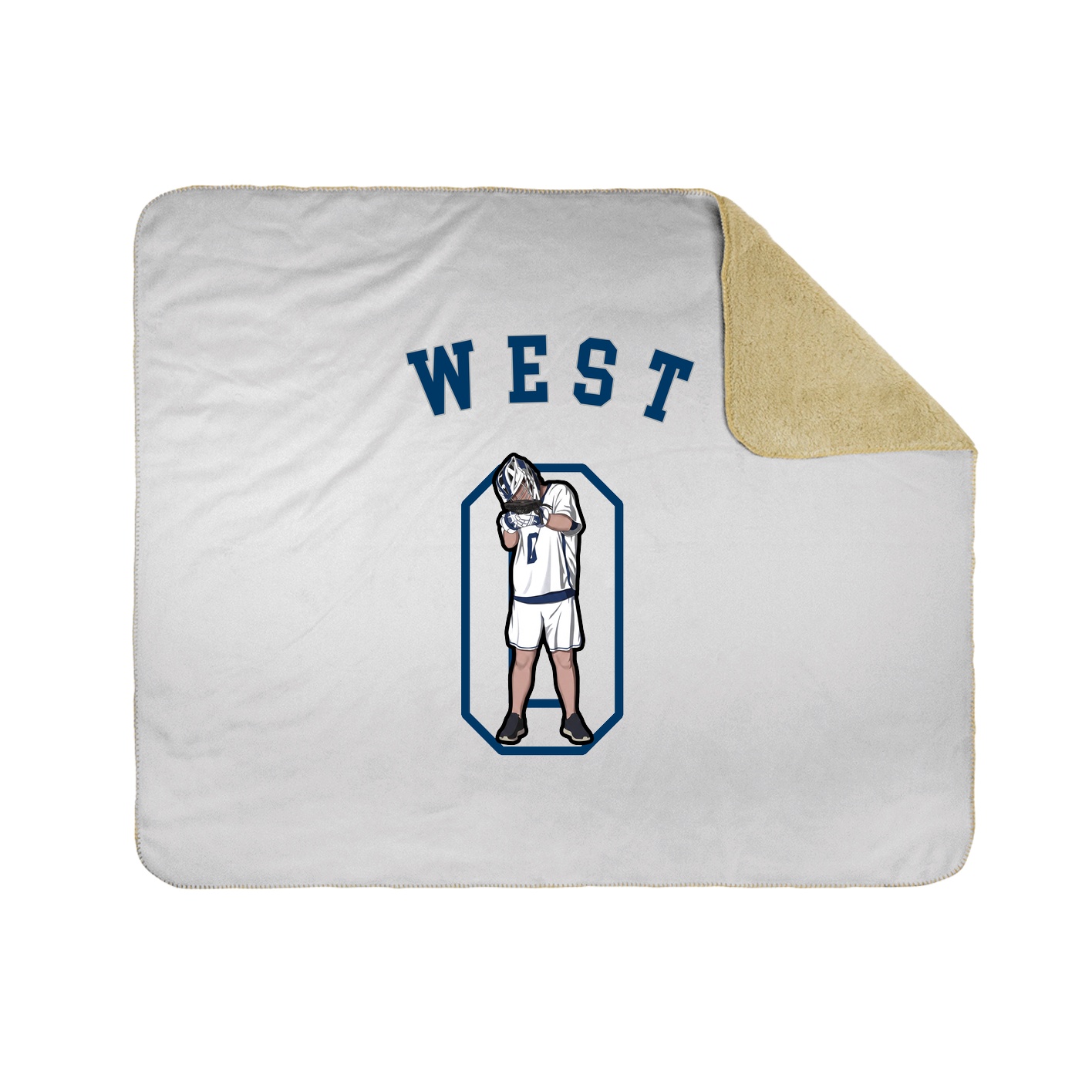 Throw Blanket — Shirsey Arch in White