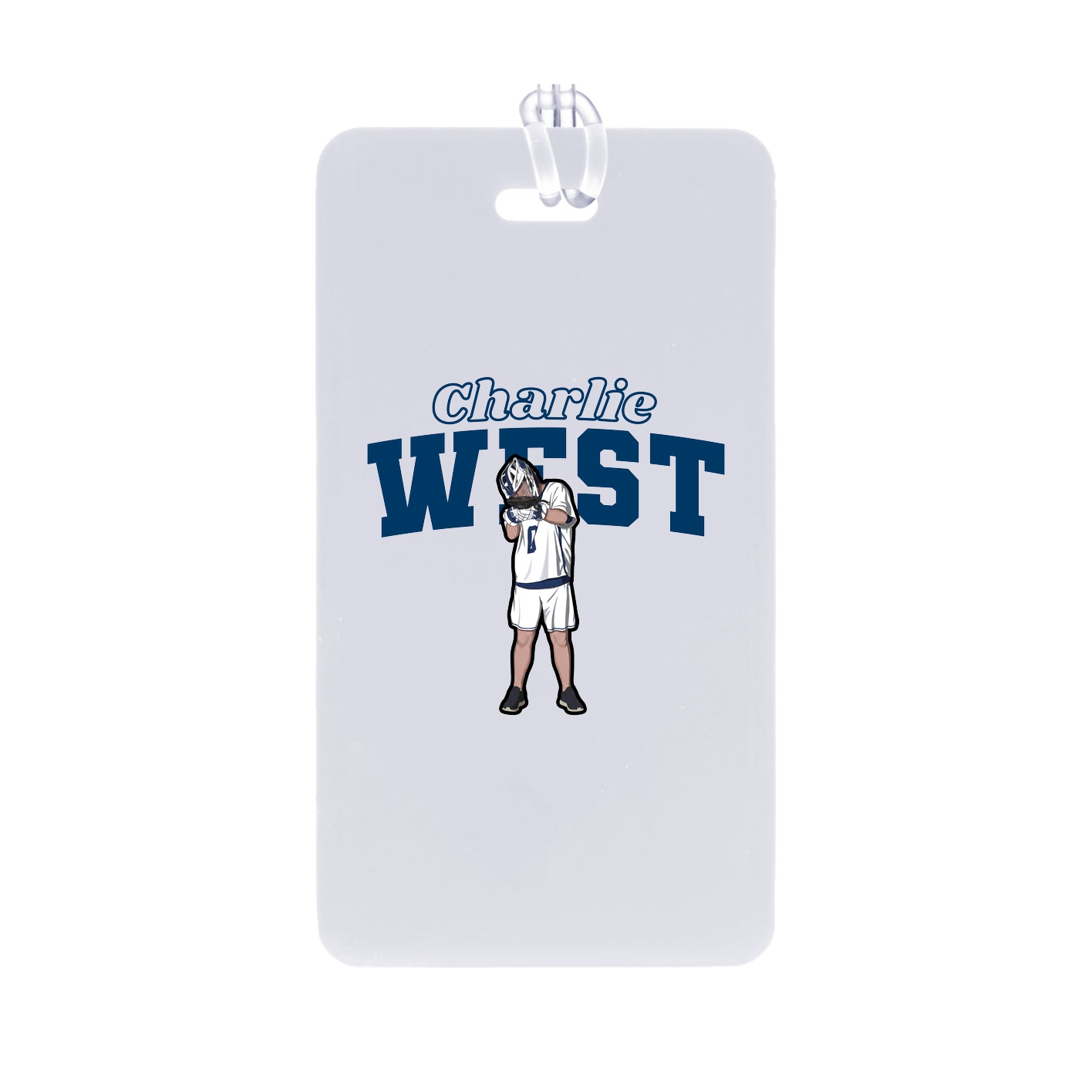 Bag Tag — Name Arch in Classic