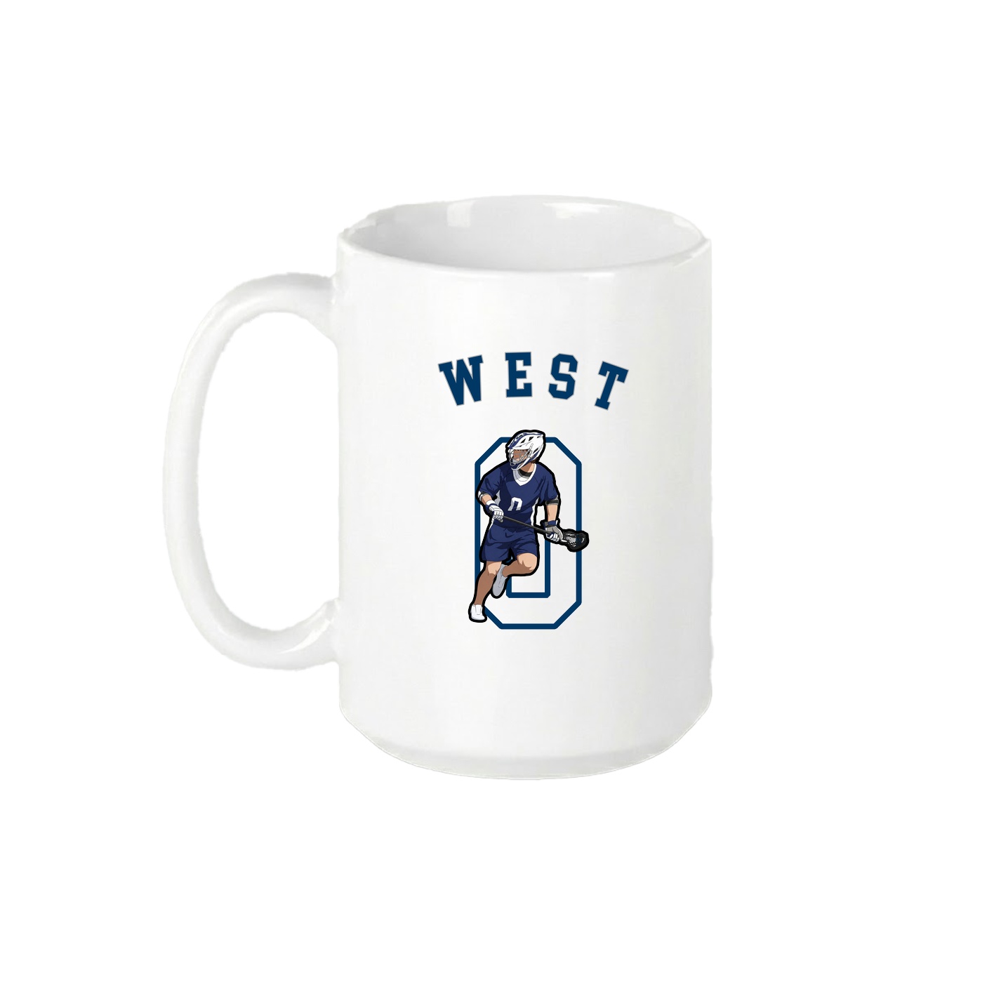 15oz Coffee Mug — Shirsey Arch in White