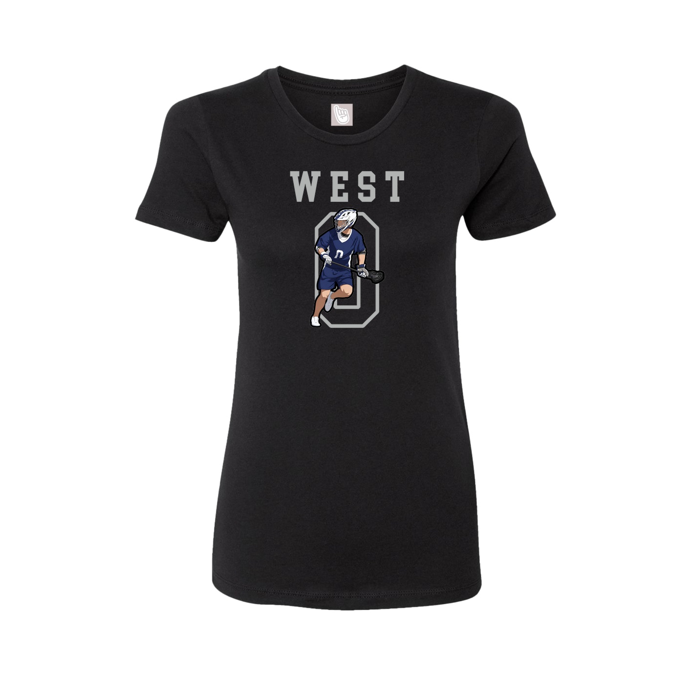 Fitted Women's Tee — Shirsey in Black