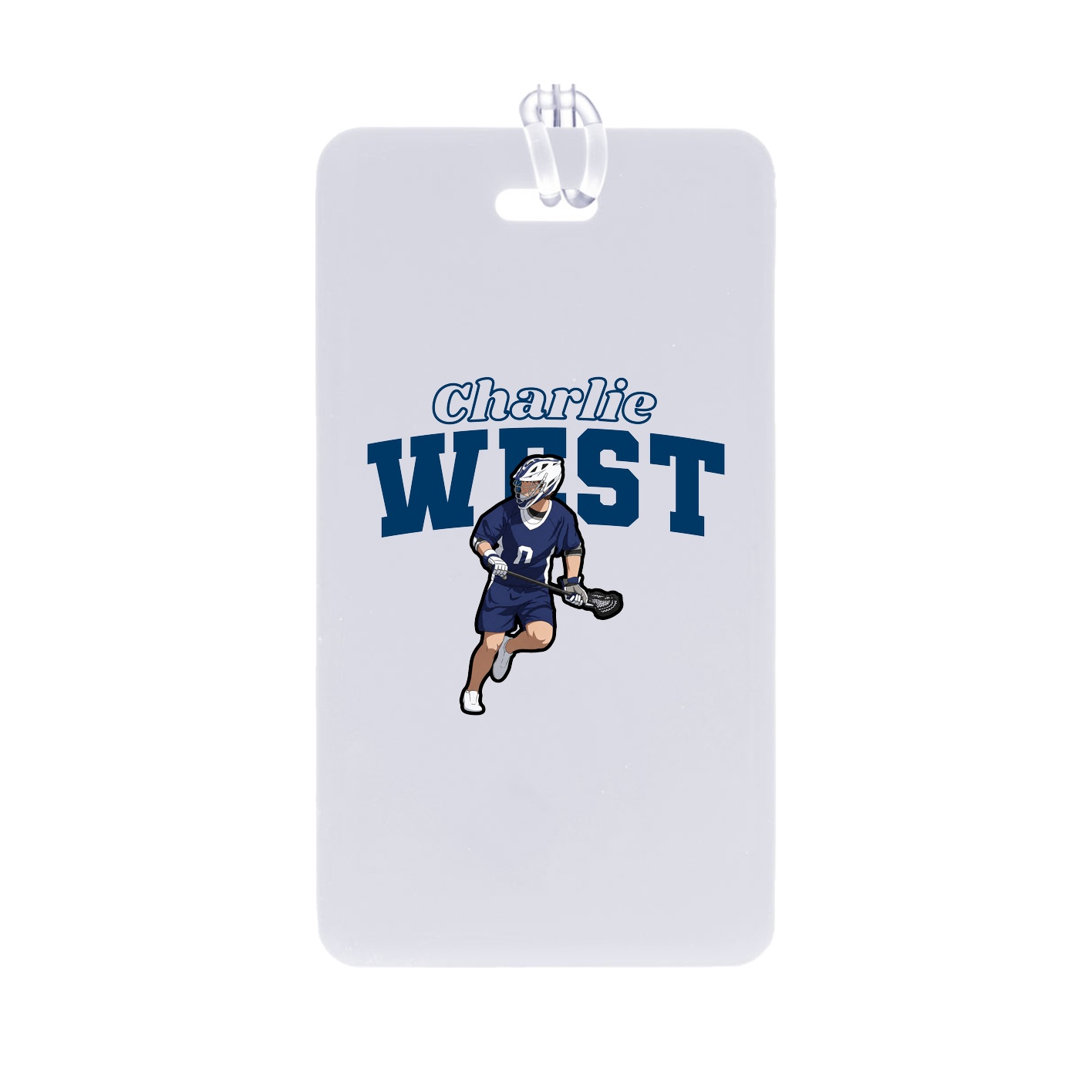 Bag Tag — Name Arch in Classic