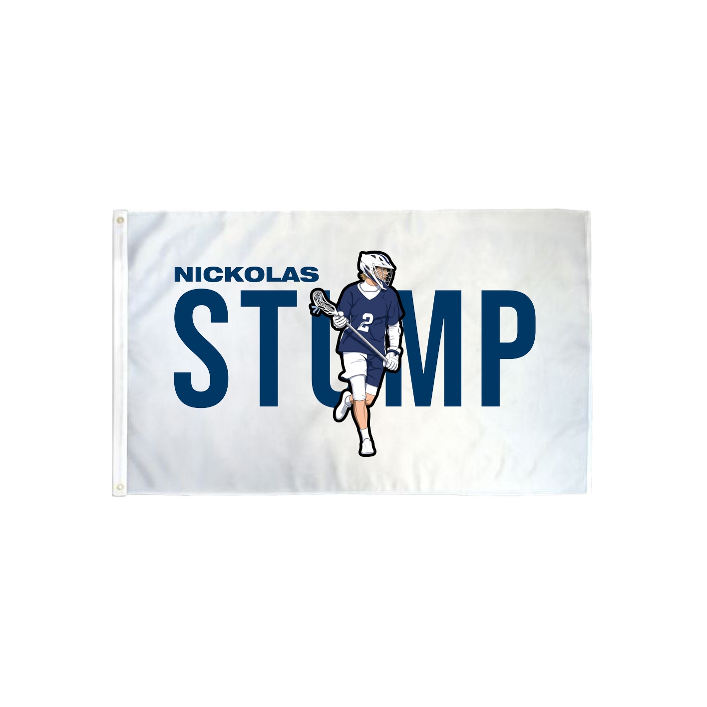 3x5 Flag — Player Name in Classic