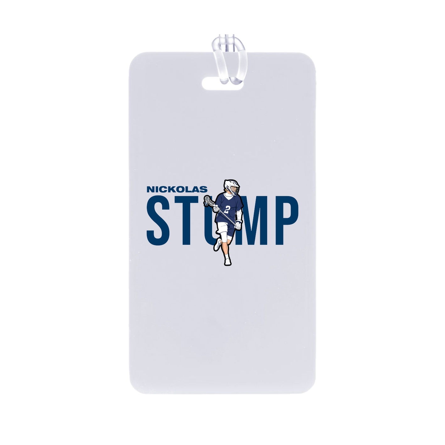 Bag Tag — Player Name in Classic