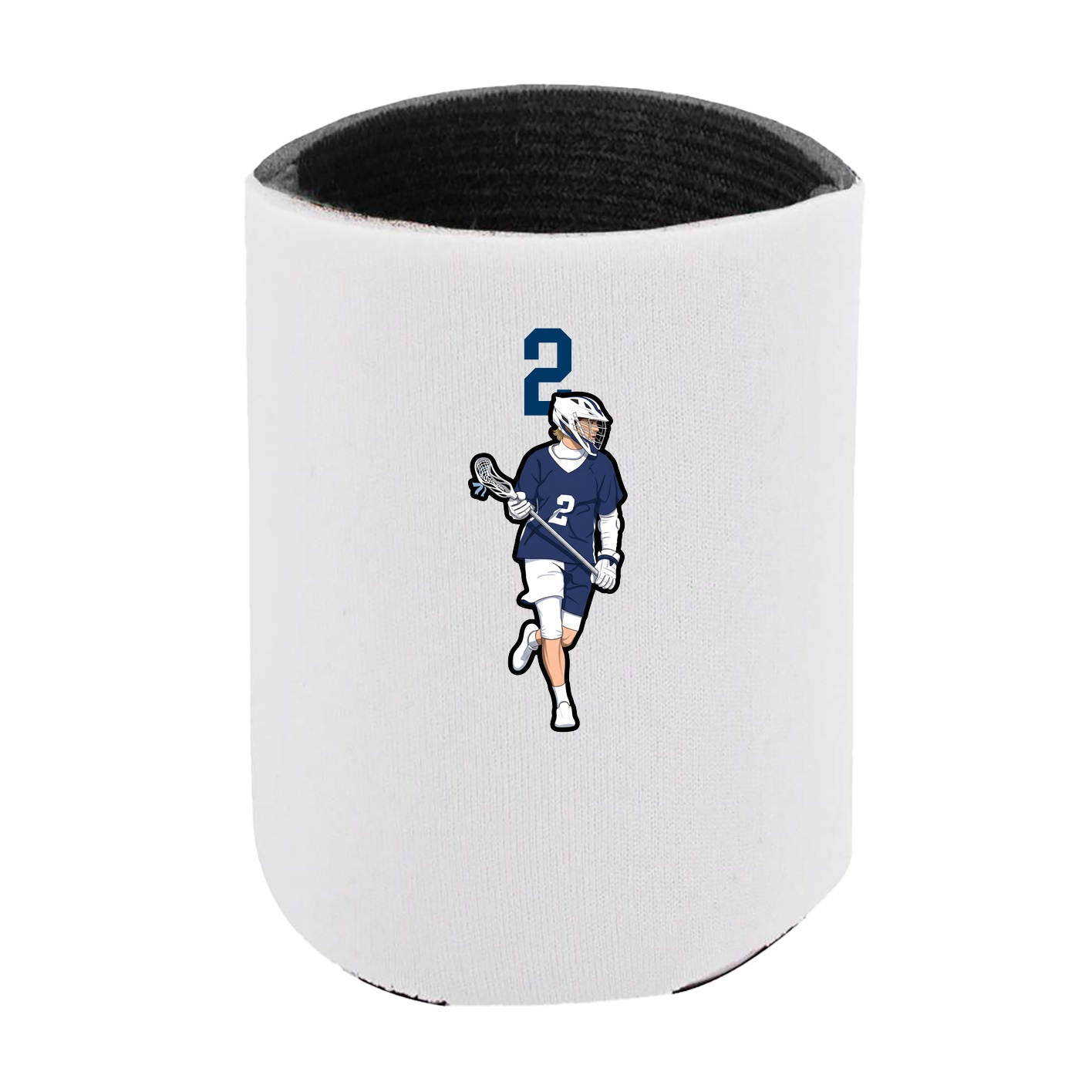 Can Holder — Number Top in White