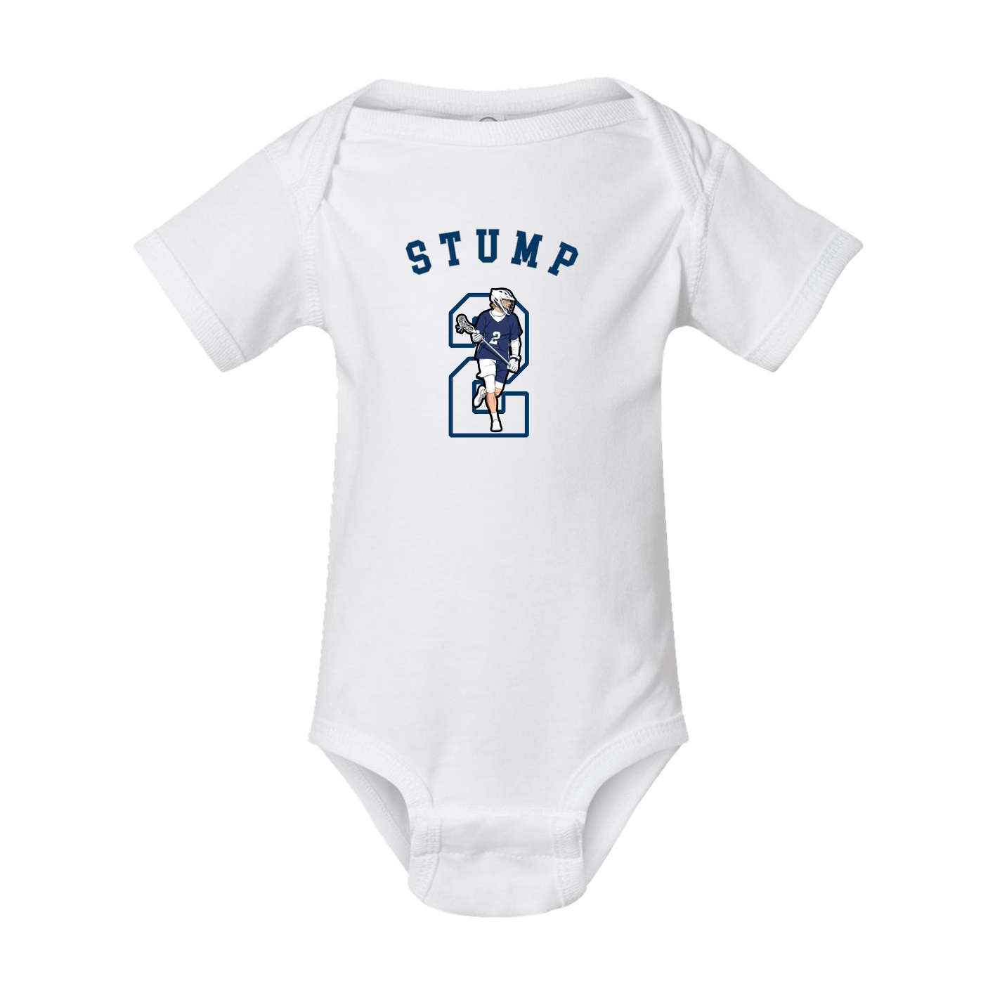 Baby Onesie — Shirsey Arch in White