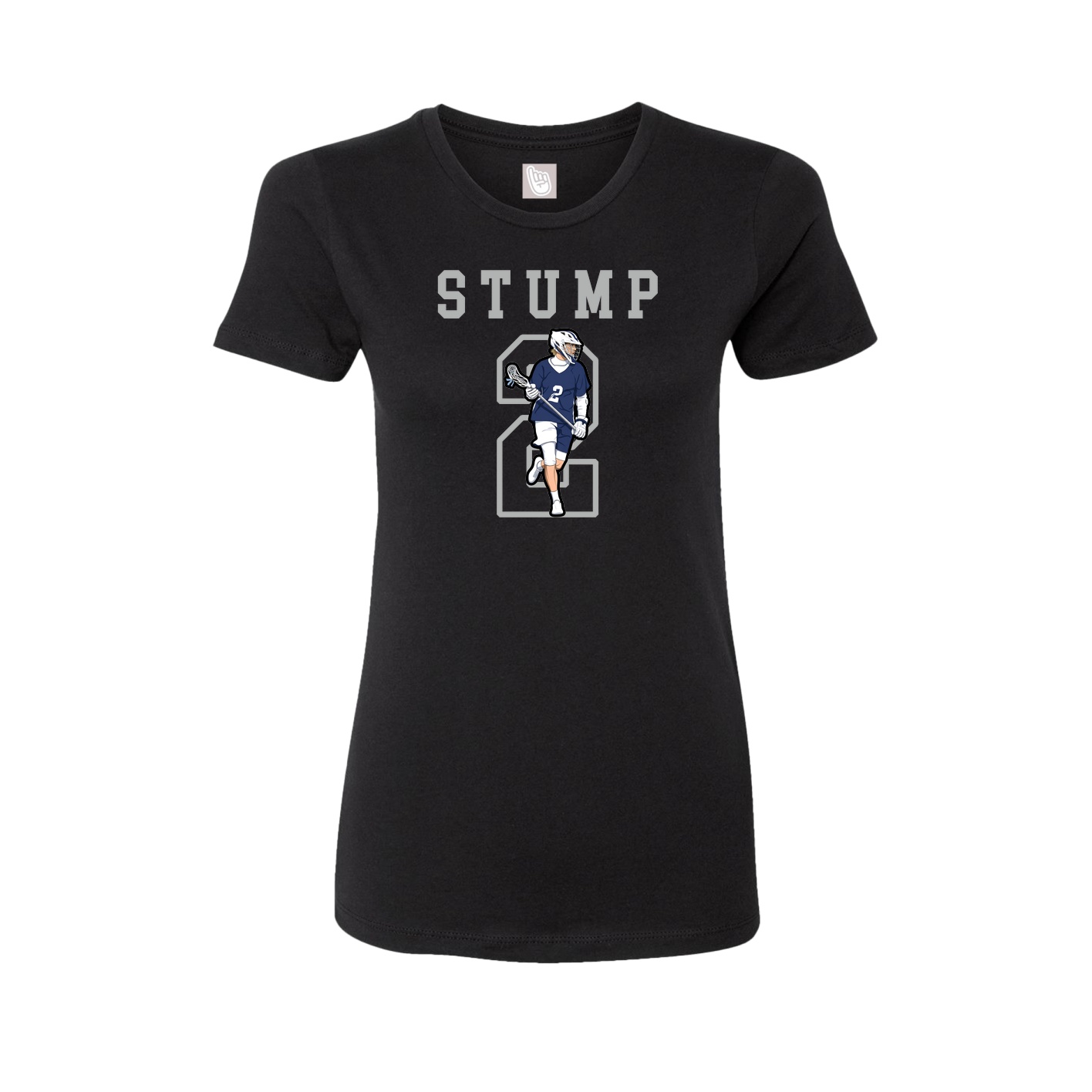 Fitted Women's Tee — Shirsey in Black