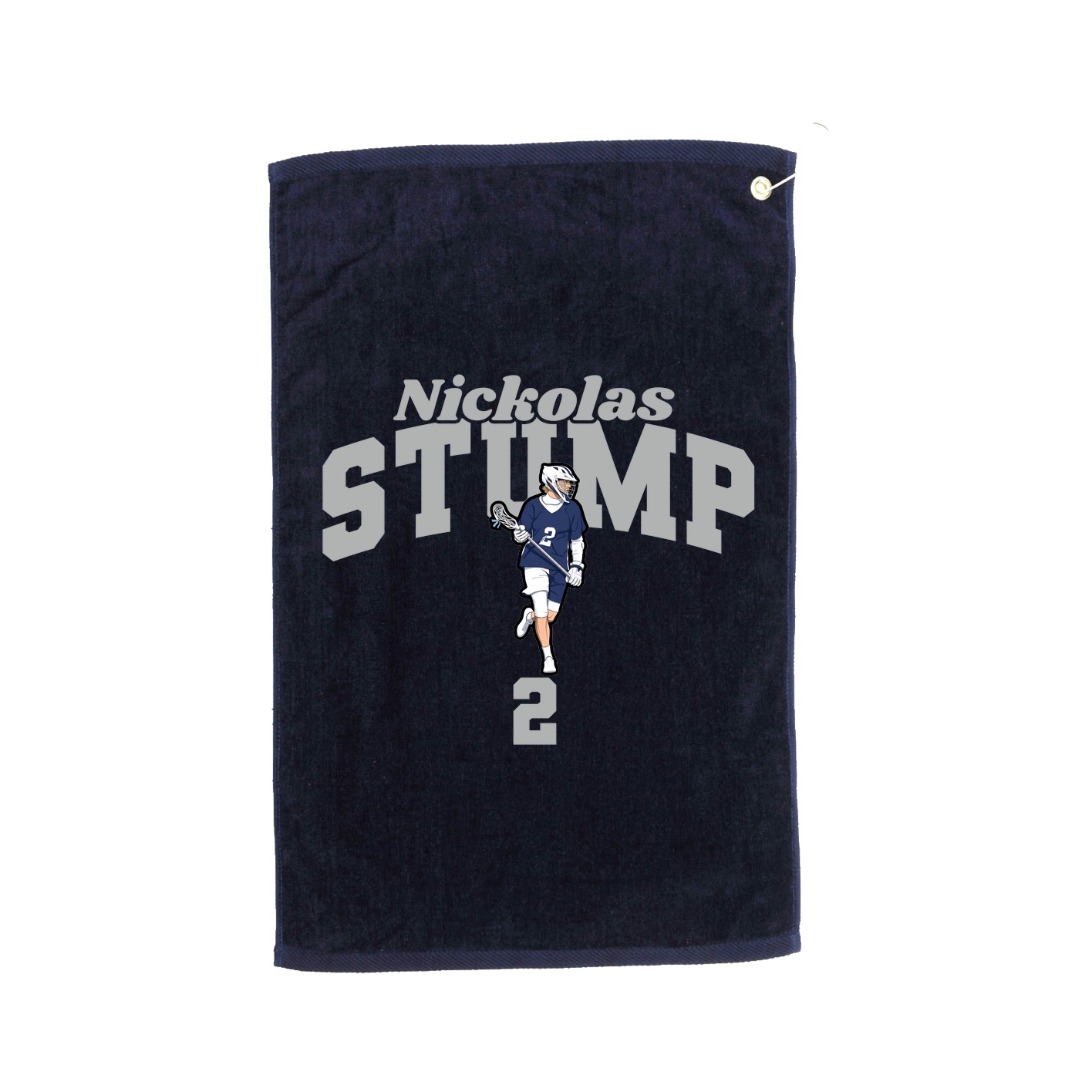 Golf Towel — Signature Arch in Navy