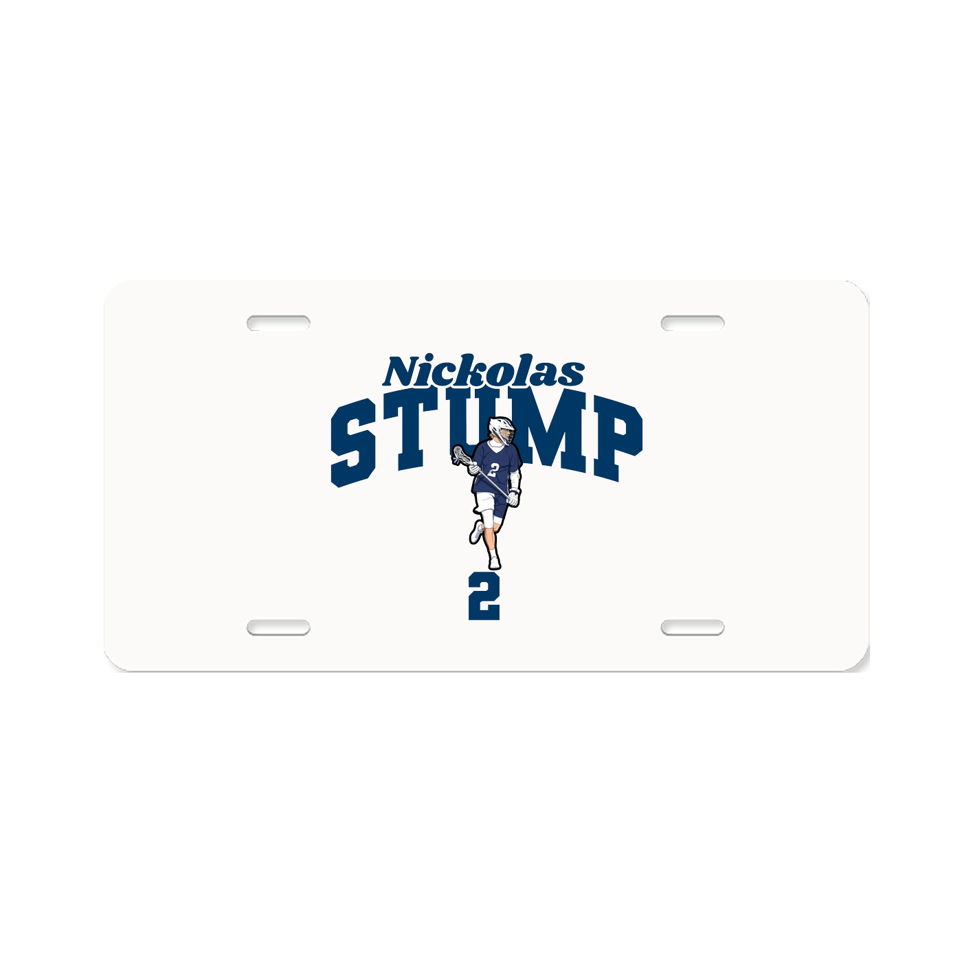 License Plate — Signature Arch in Classic