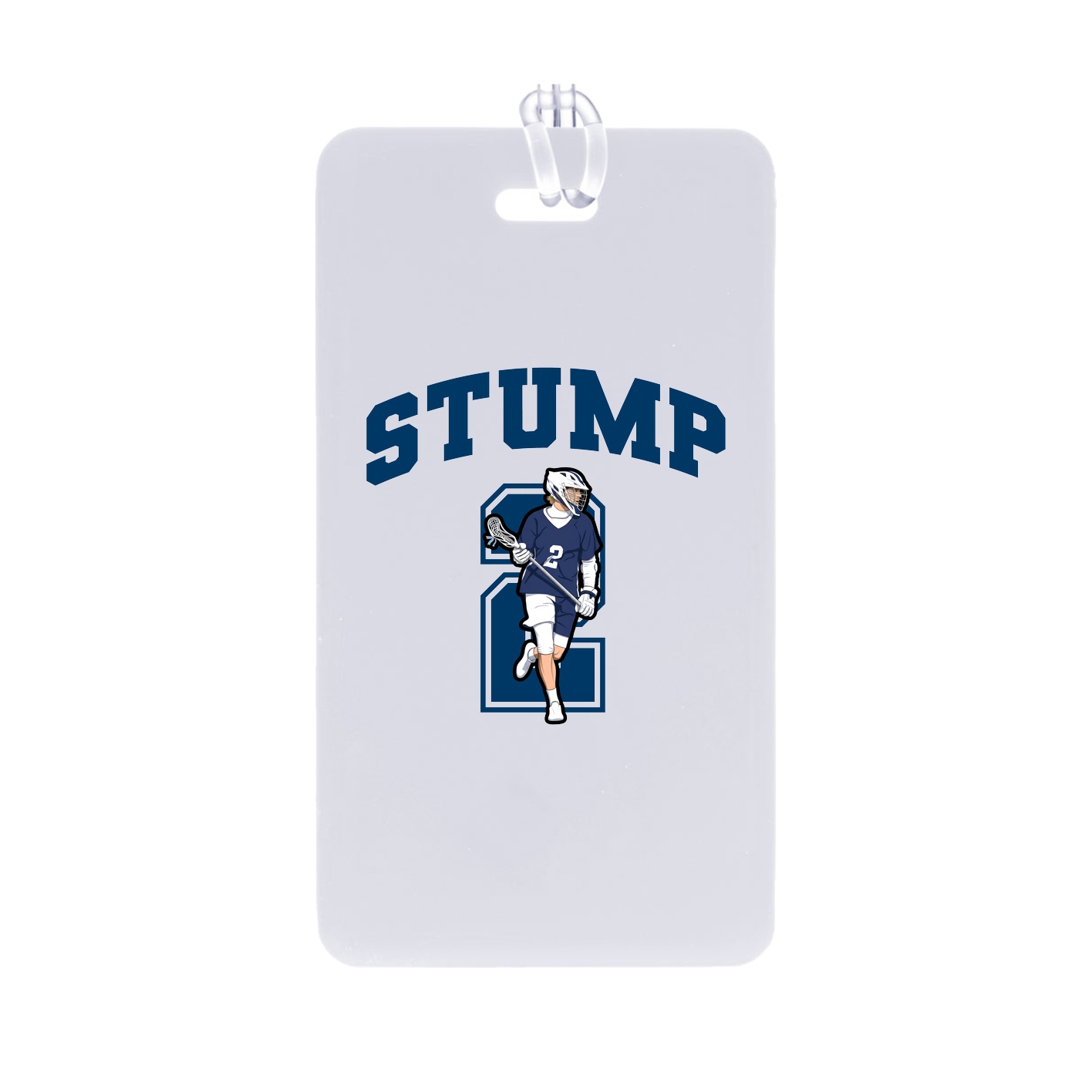 Bag Tag — Number in Classic