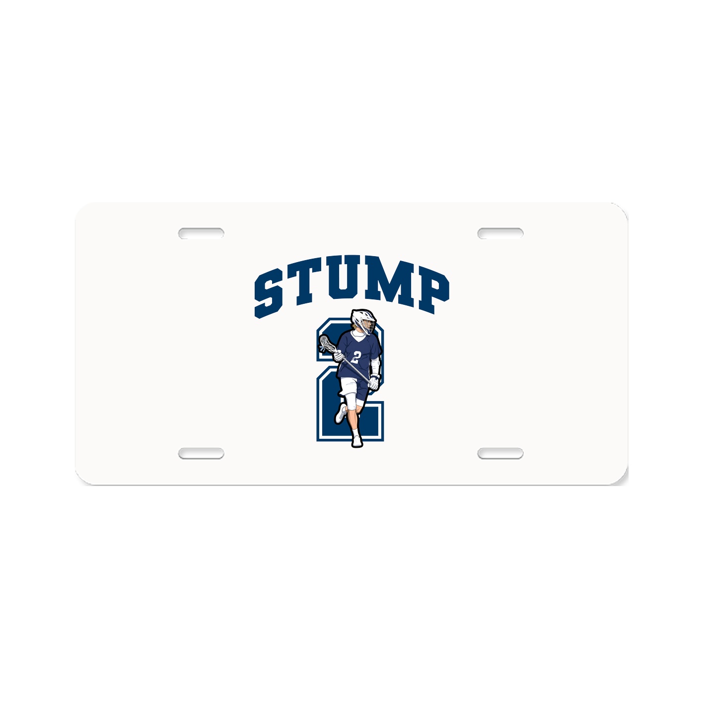 License Plate — Number in Classic