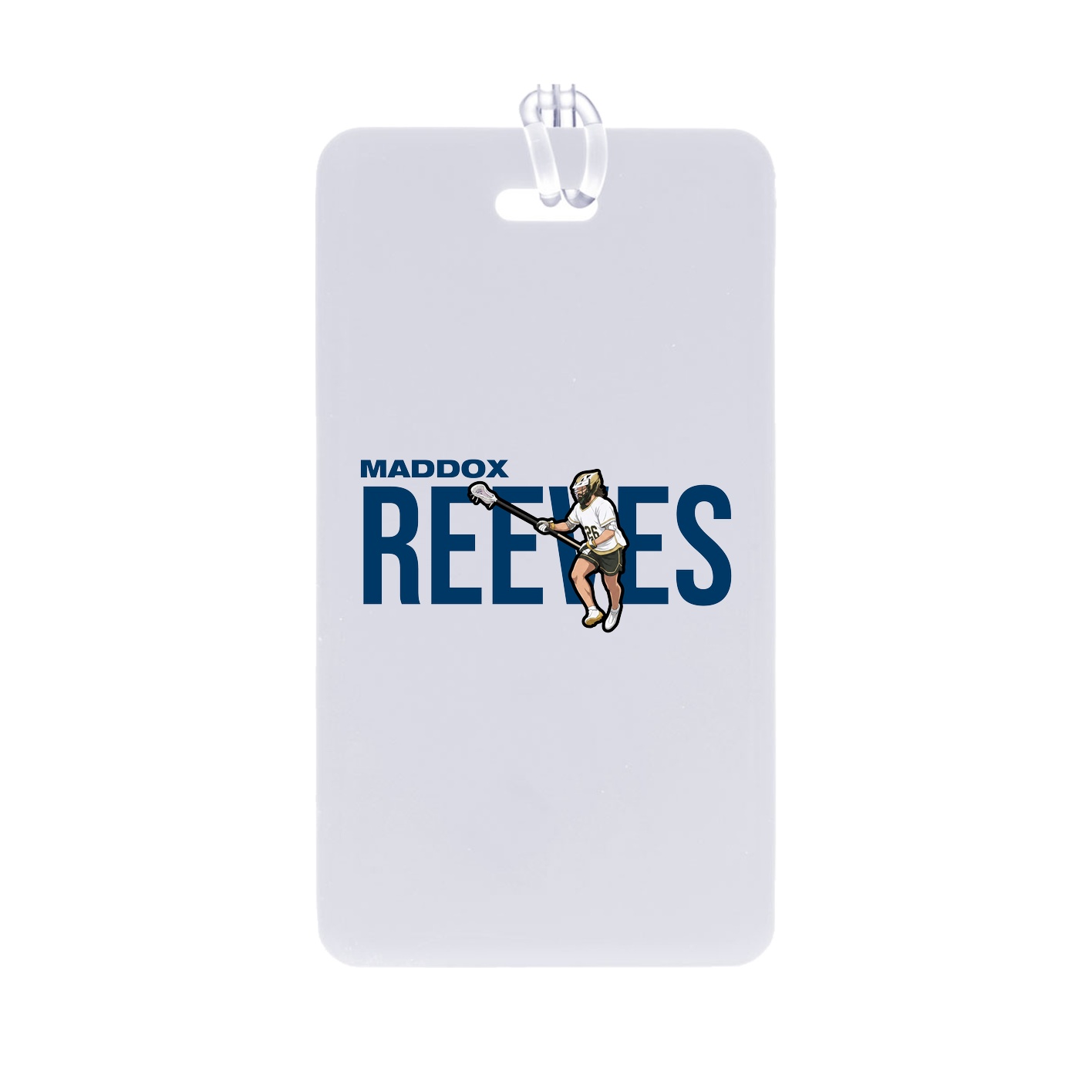 Bag Tag — Player Name in Classic