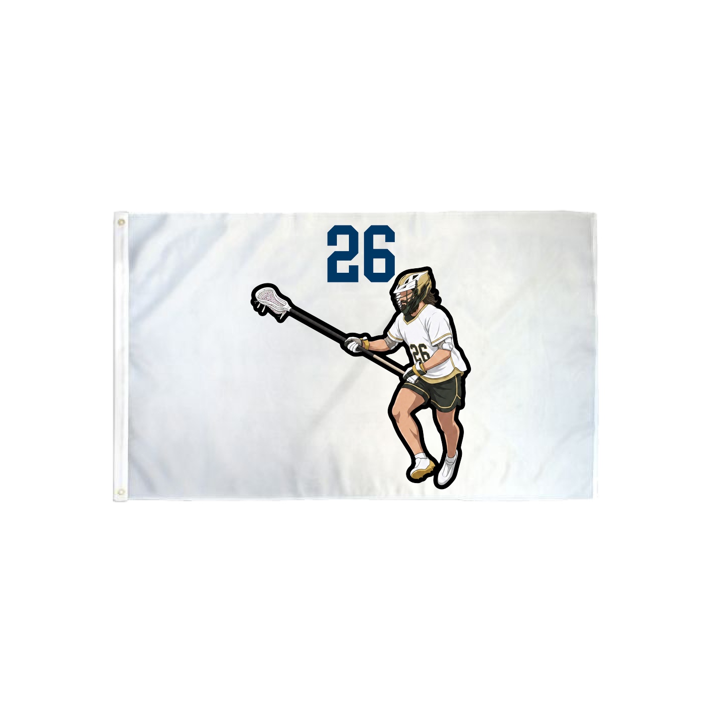 3x5 Flag — Number Top in Classic