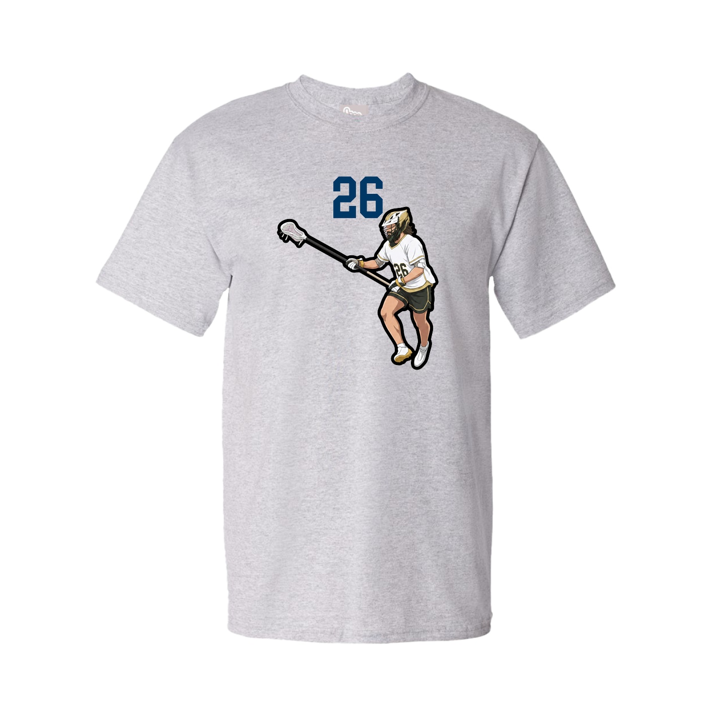 Tee — Number Top in Grey