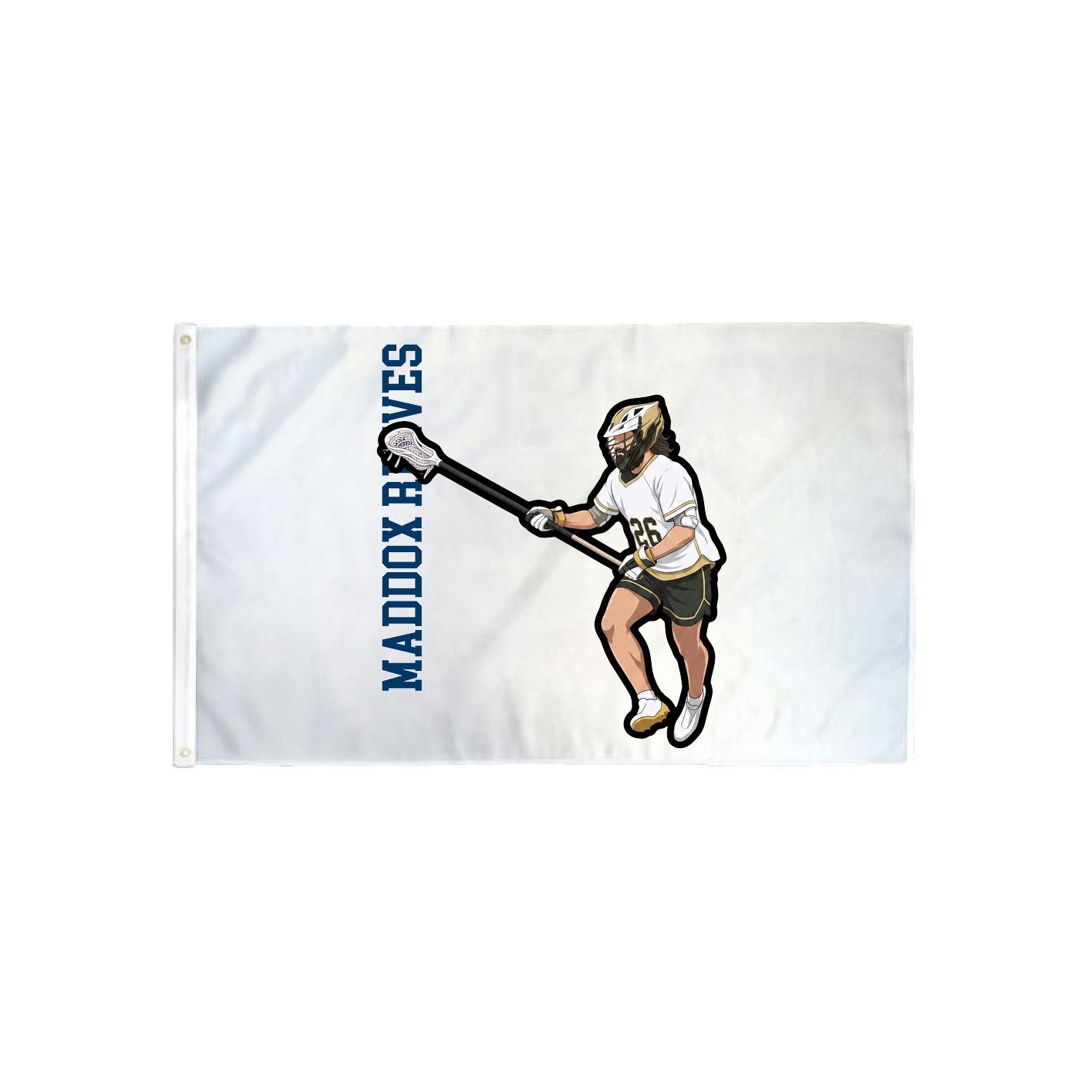3x5 Flag — Name Vertical in Classic