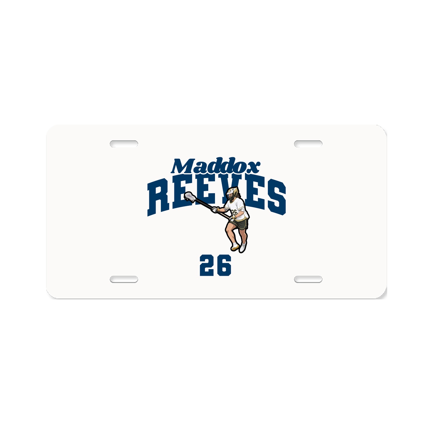 License Plate — Signature Arch in Classic