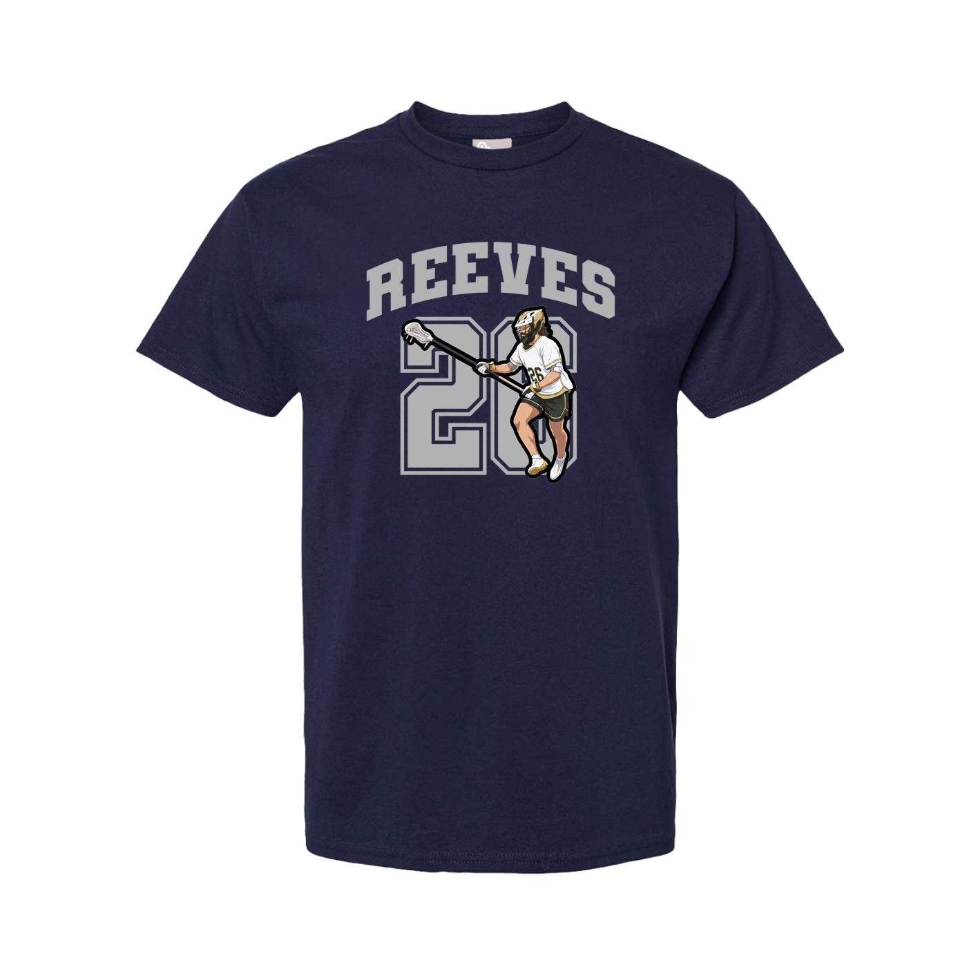 Tee — Number in Navy