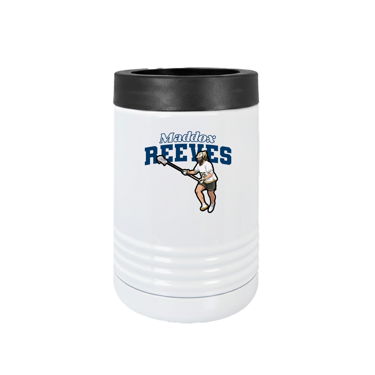 Beverage Holder — Name Arch in White