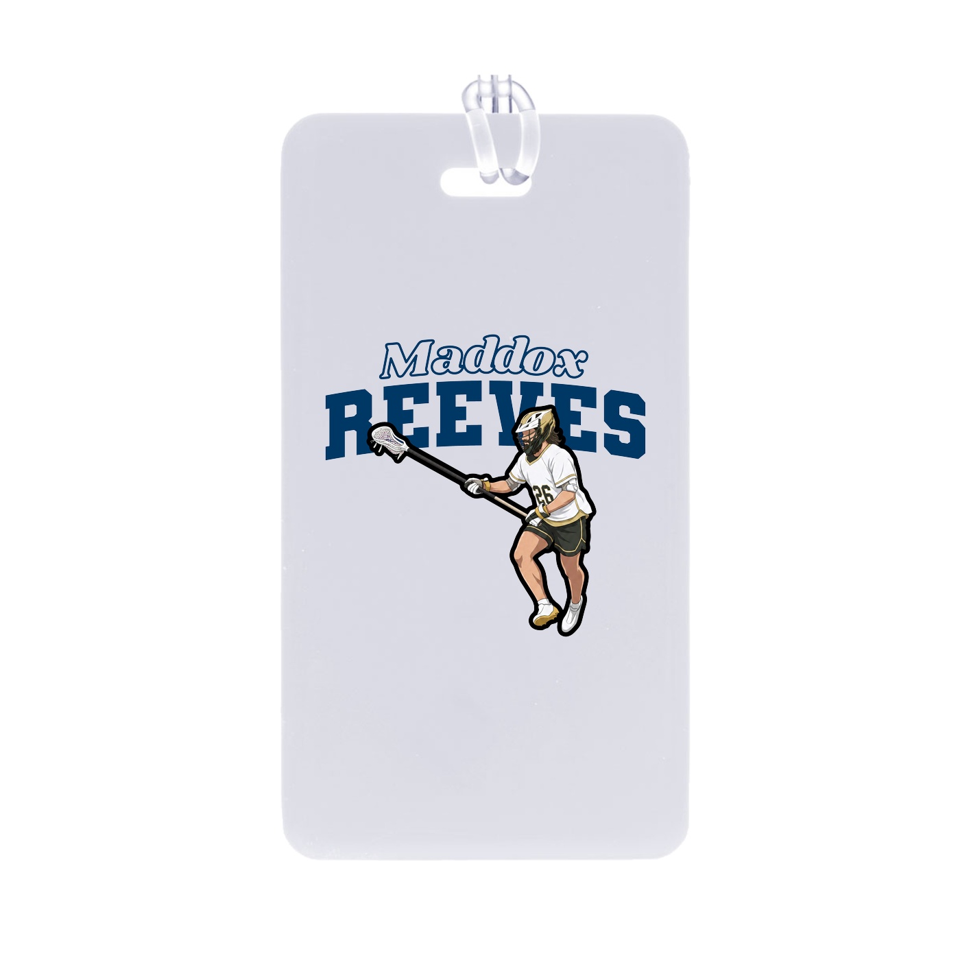 Bag Tag — Name Arch in Classic