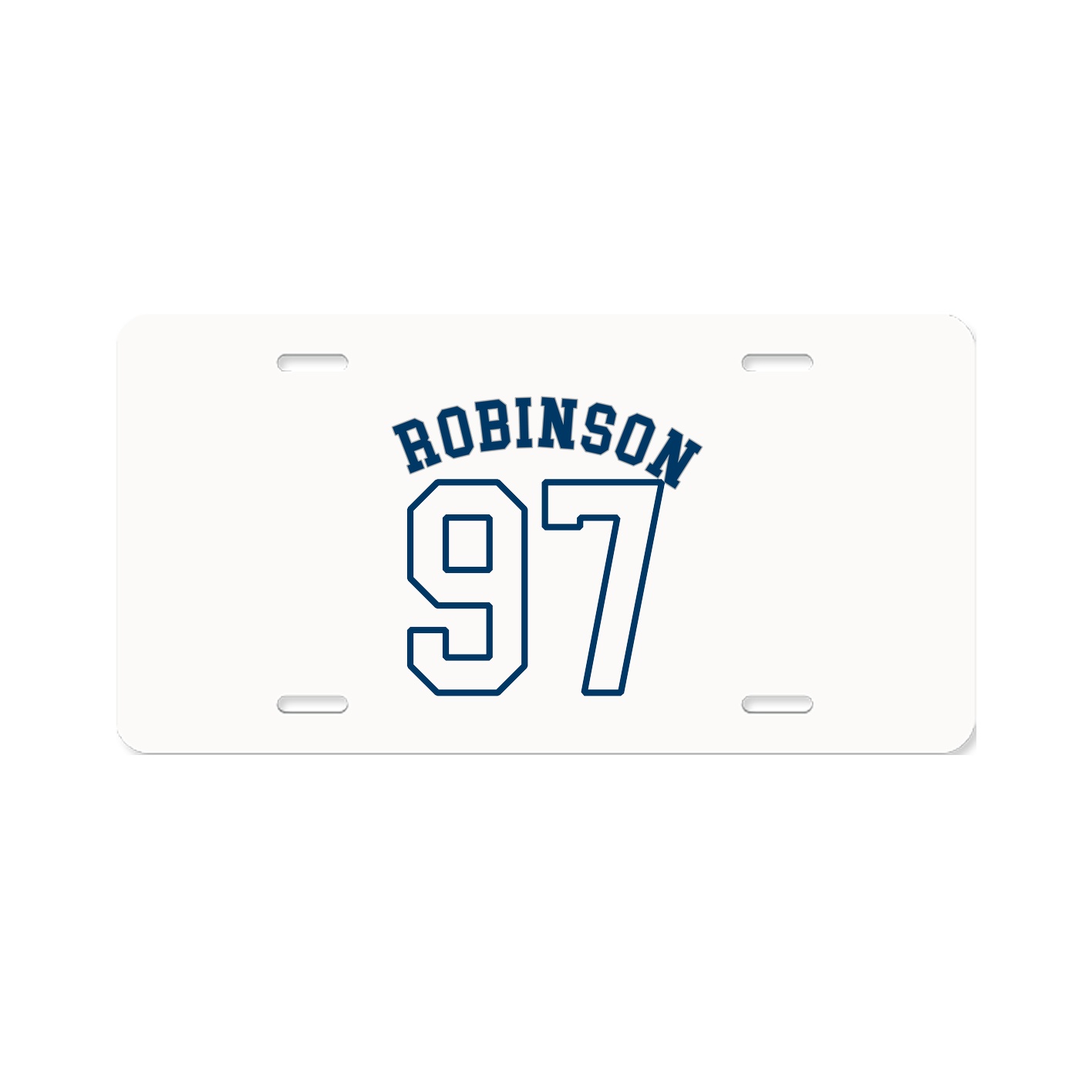 License Plate — Shirsey Arch in Classic