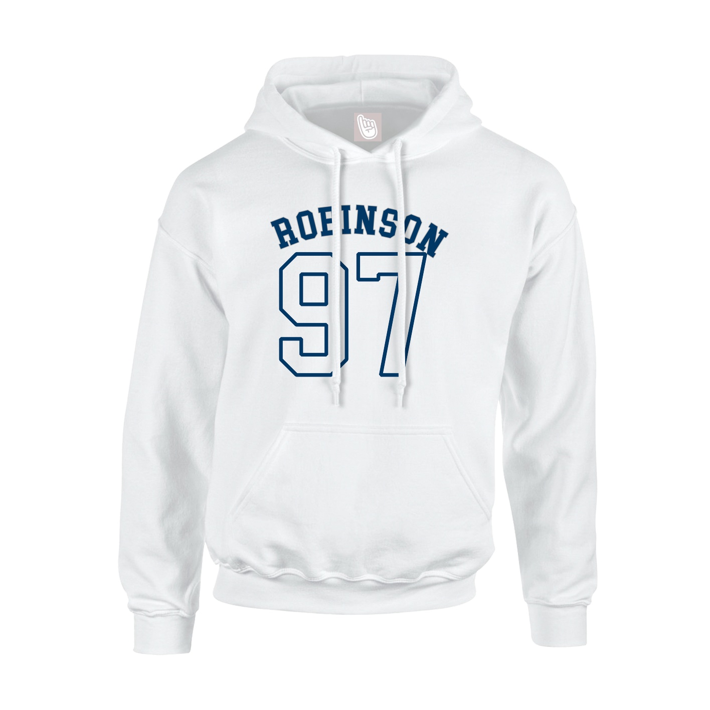 Hoodie — Shirsey Arch in White