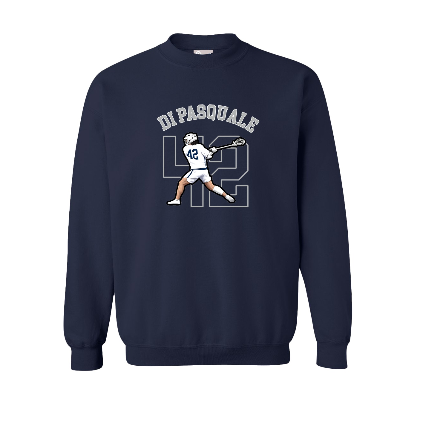 Fleece Crew — Shirsey Arch in Navy
