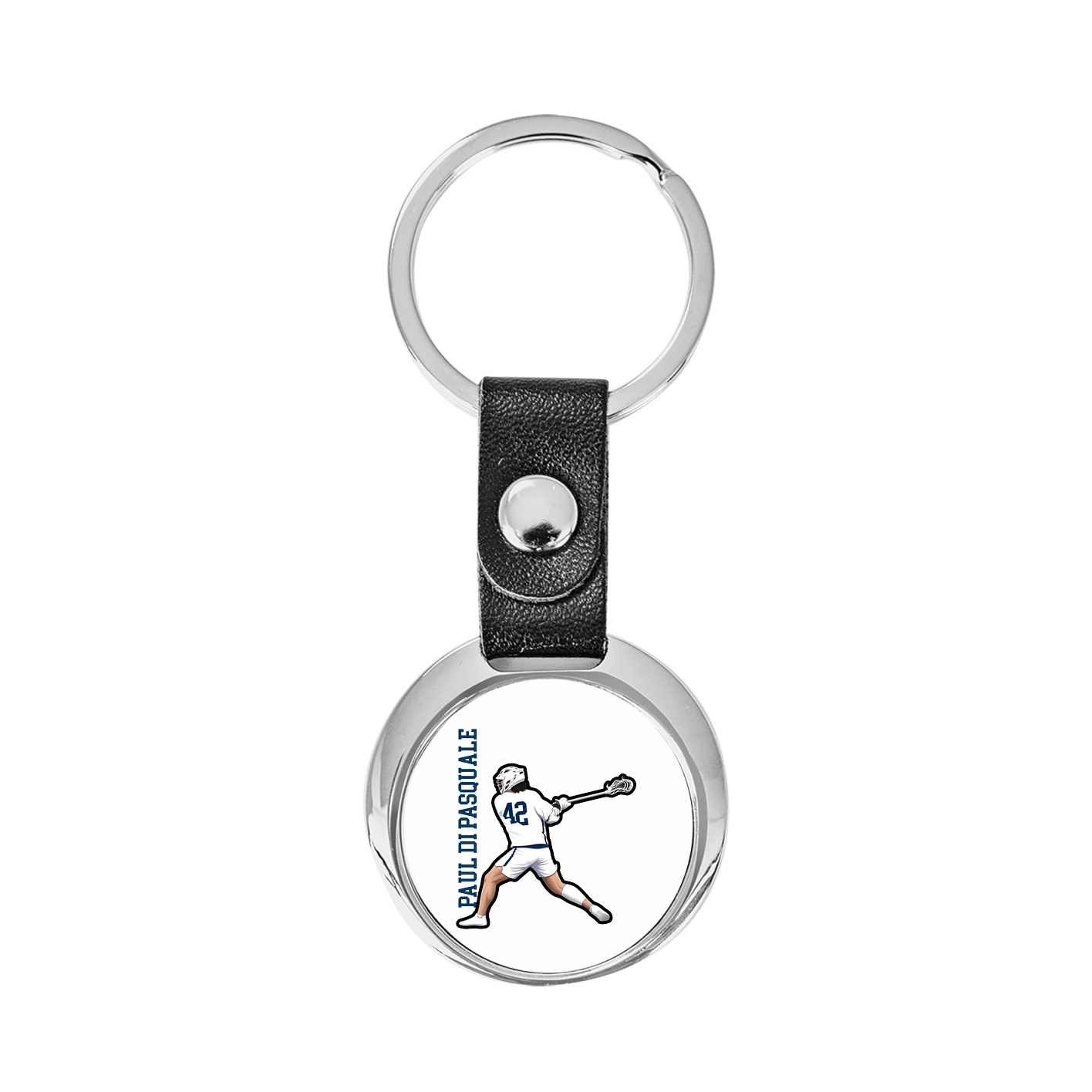Key Chain — Name Vertical in Classic