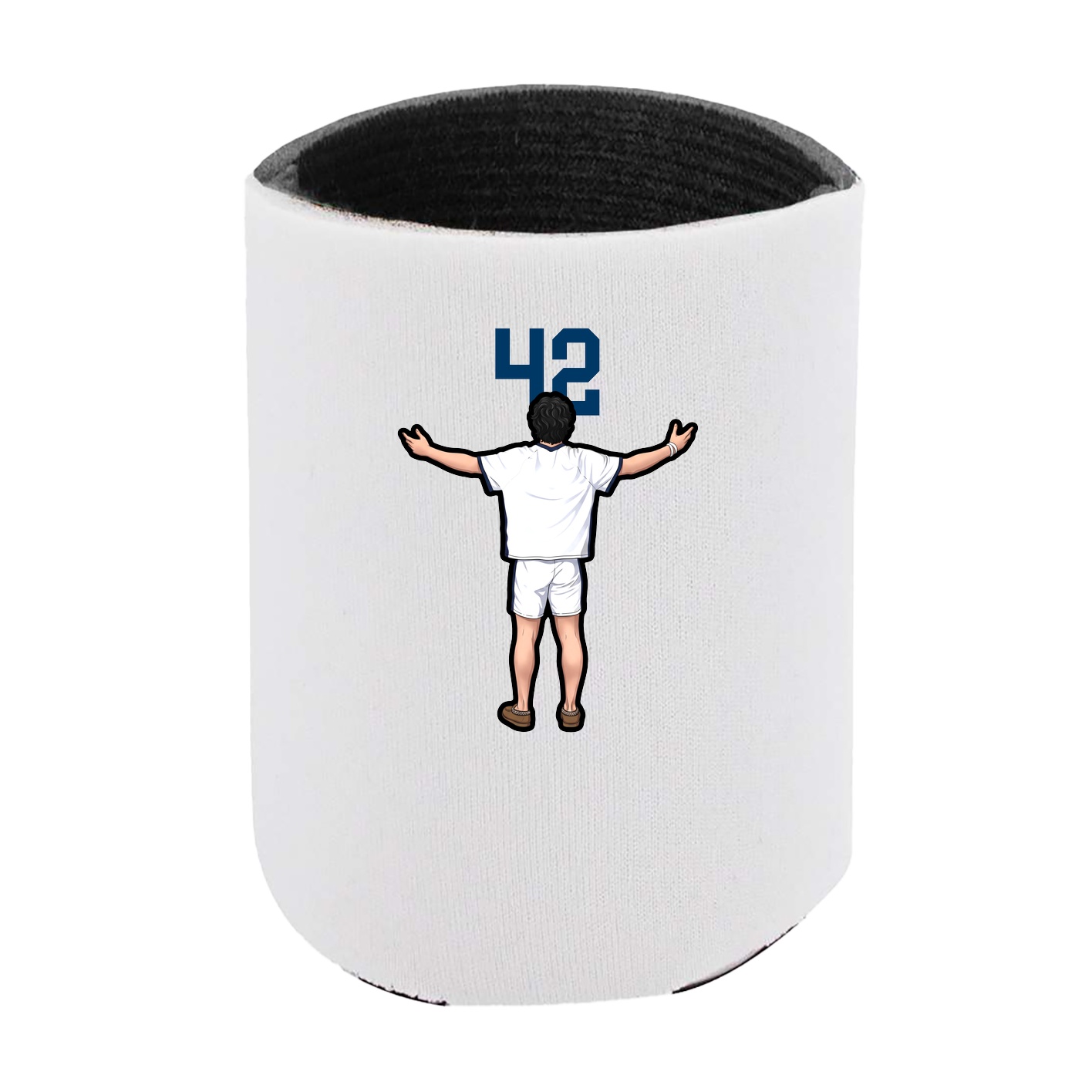 Can Holder — Number Top in White