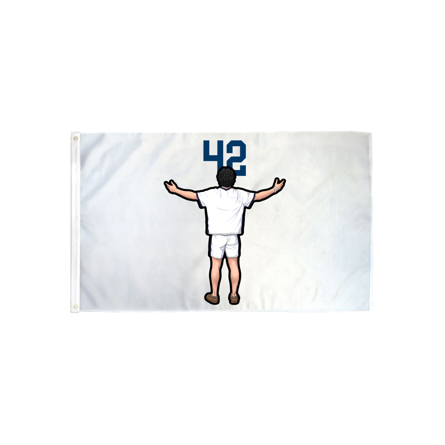 3x5 Flag — Number Top in Classic