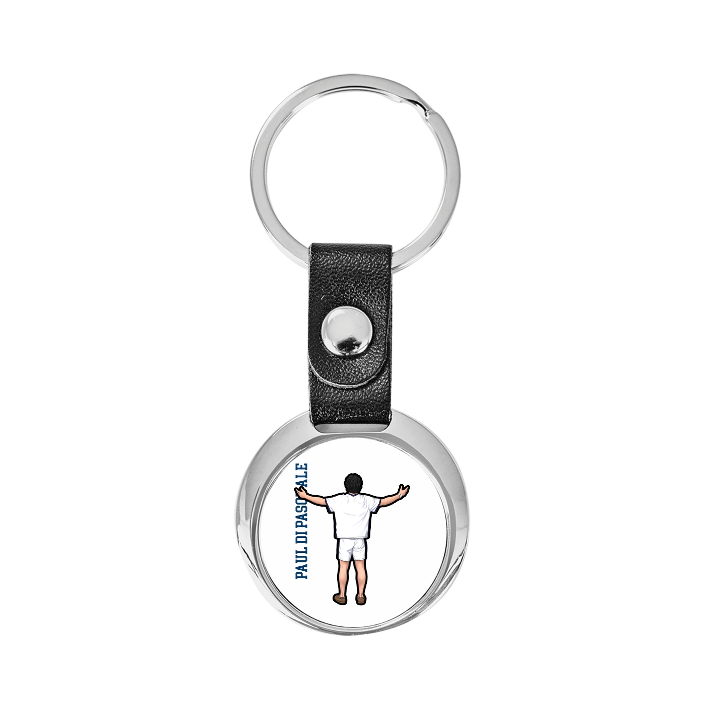 Key Chain — Name Vertical in Classic