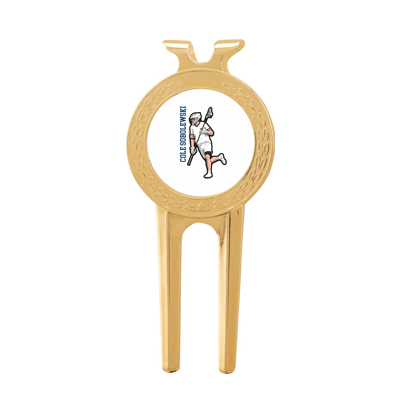 Divot Tool with Ball Marker — Name Vertical in Classic