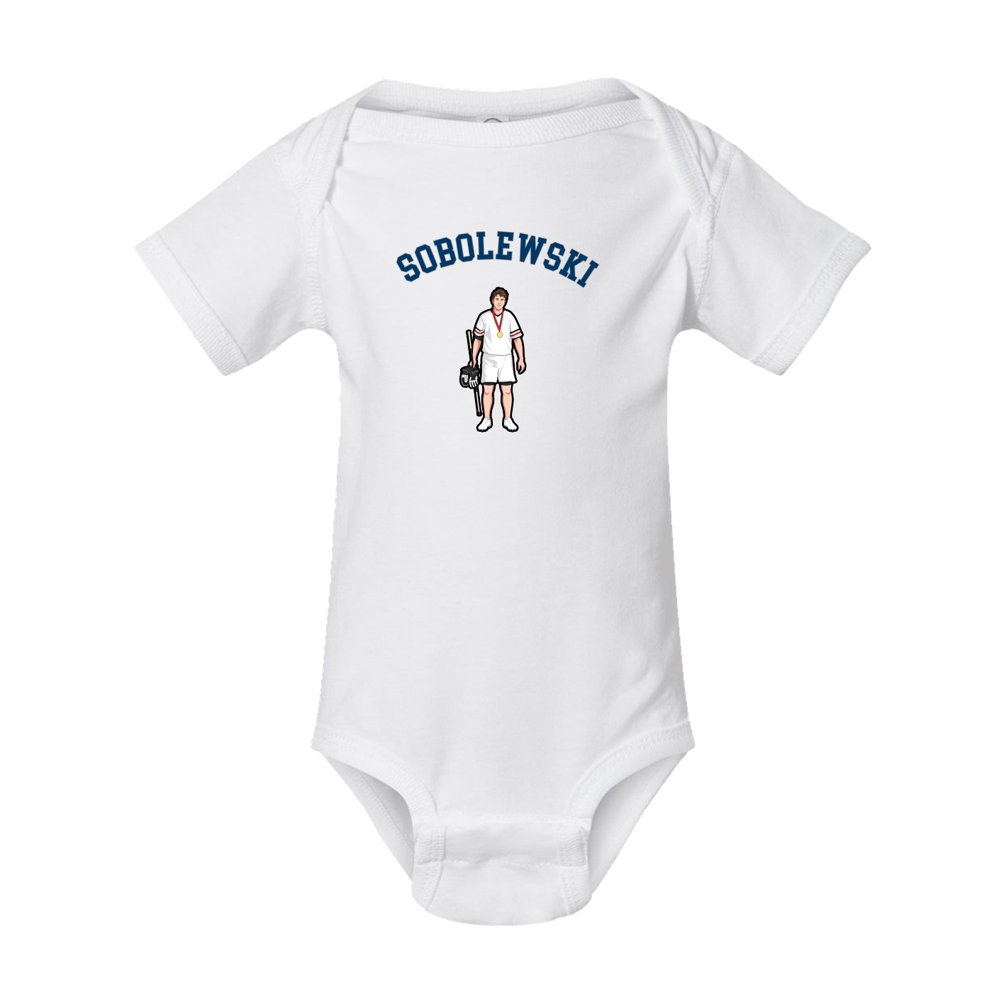 Baby Onesie — Shirsey Arch in White