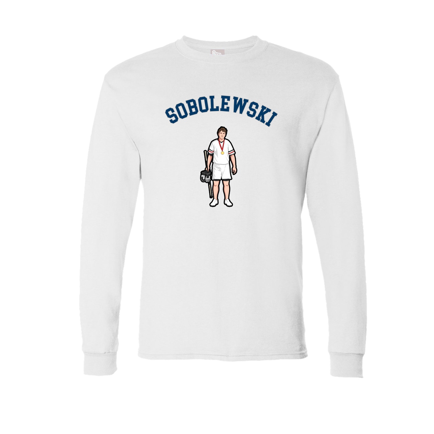 Long Sleeve Tee — Shirsey Arch in White