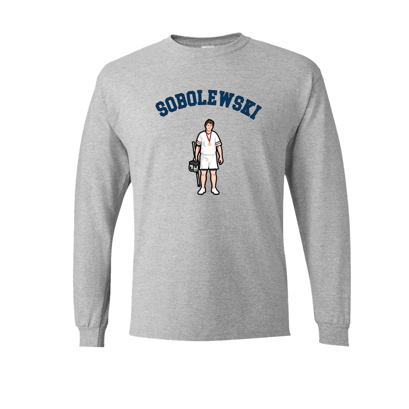 Long Sleeve Tee — Shirsey Arch in Grey