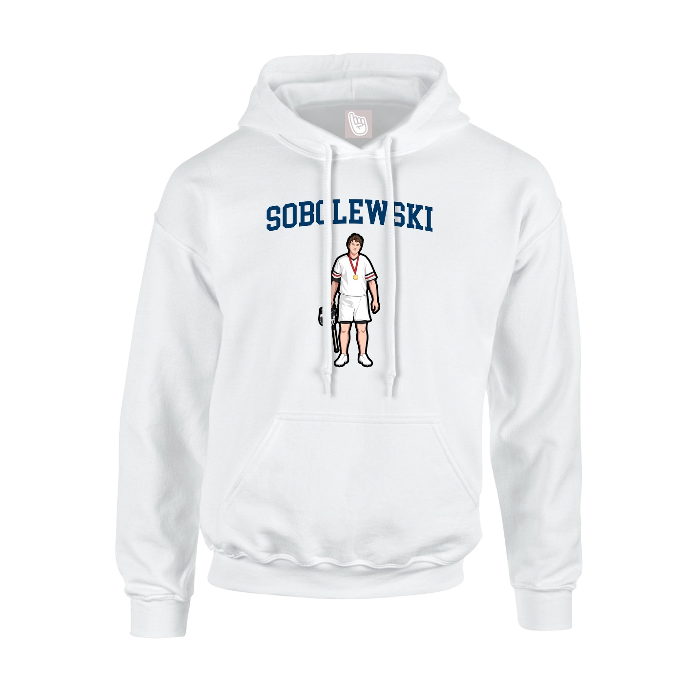 Hoodie — Shirsey in White