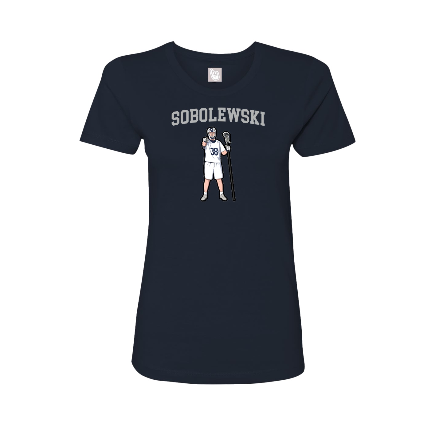 Fitted Women's Tee — Shirsey in Navy