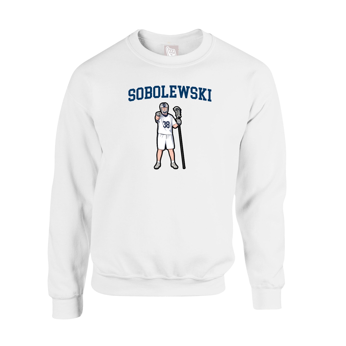 Fleece Crew — Shirsey in White