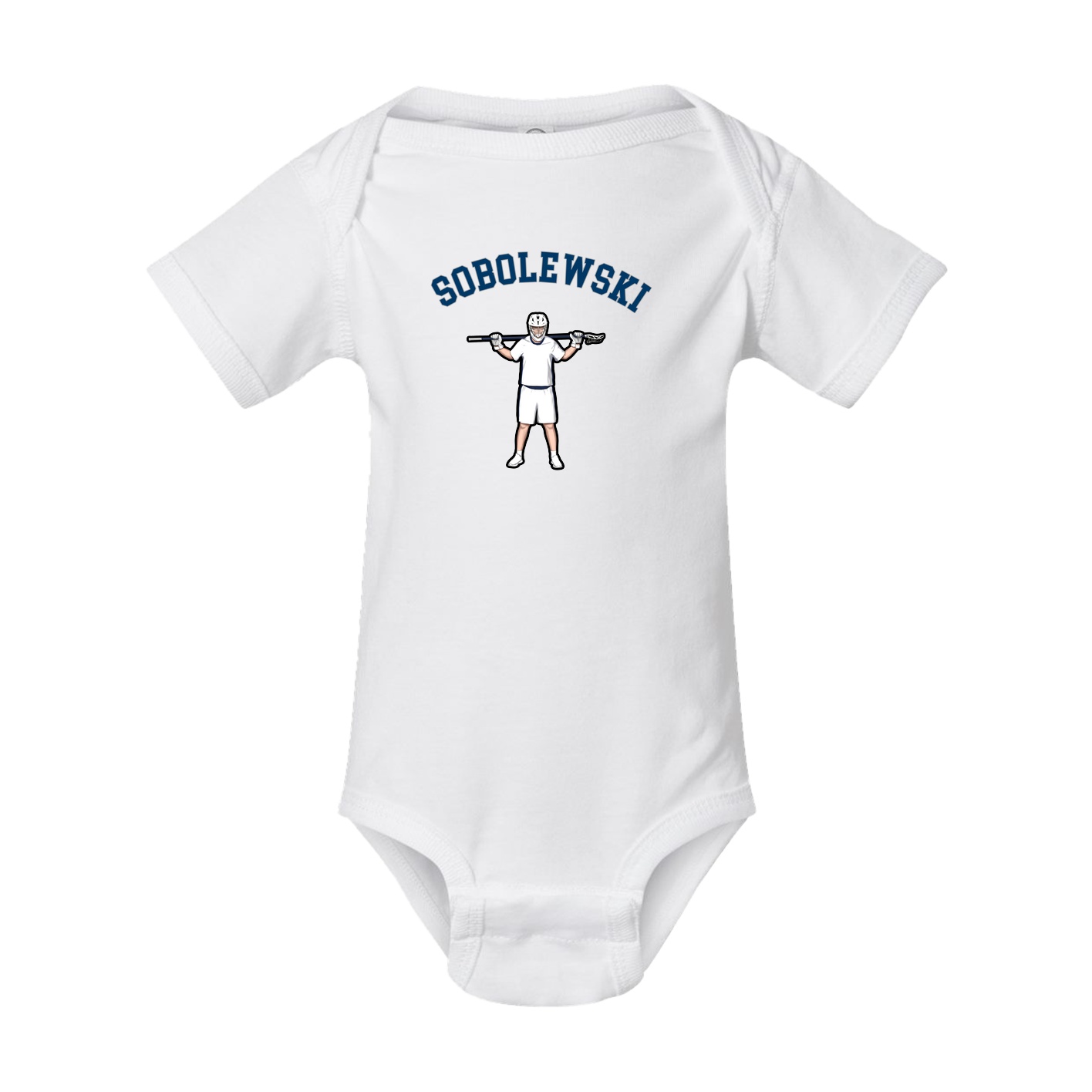 Baby Onesie — Shirsey Arch in White