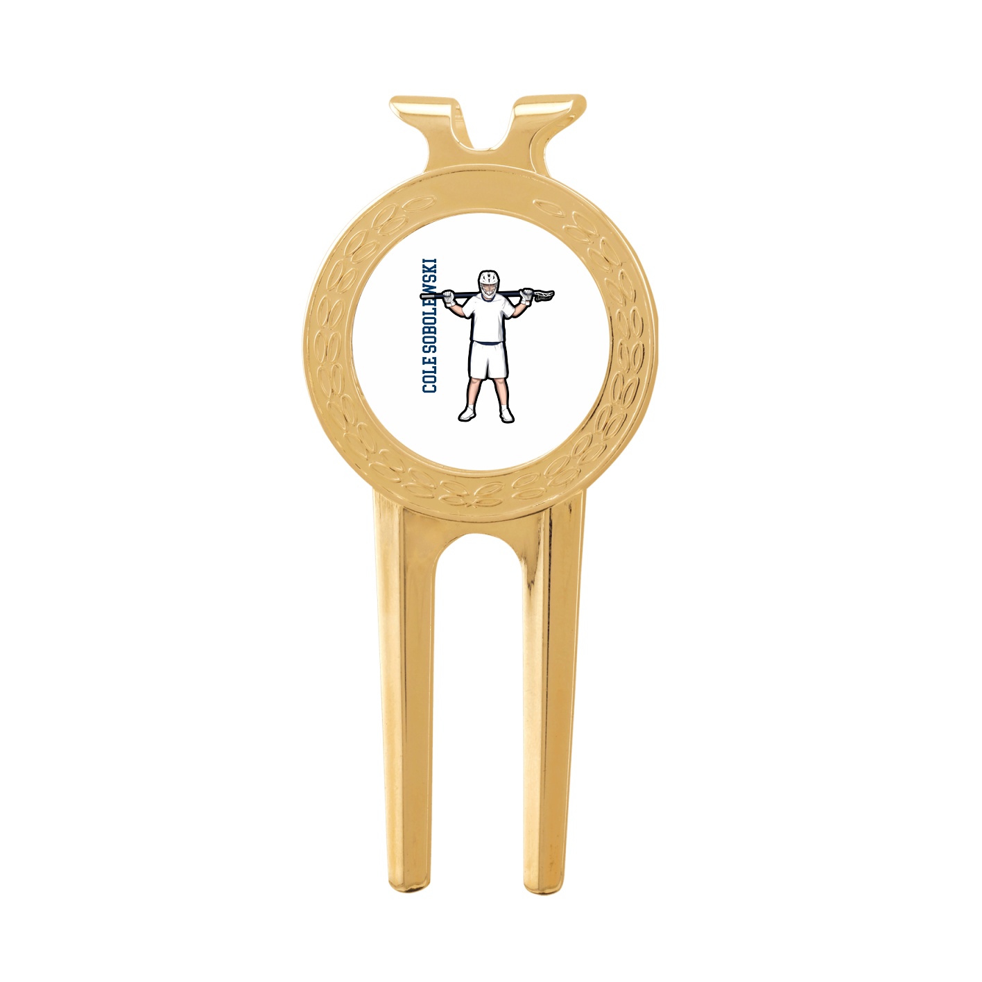 Divot Tool with Ball Marker — Name Vertical in Classic