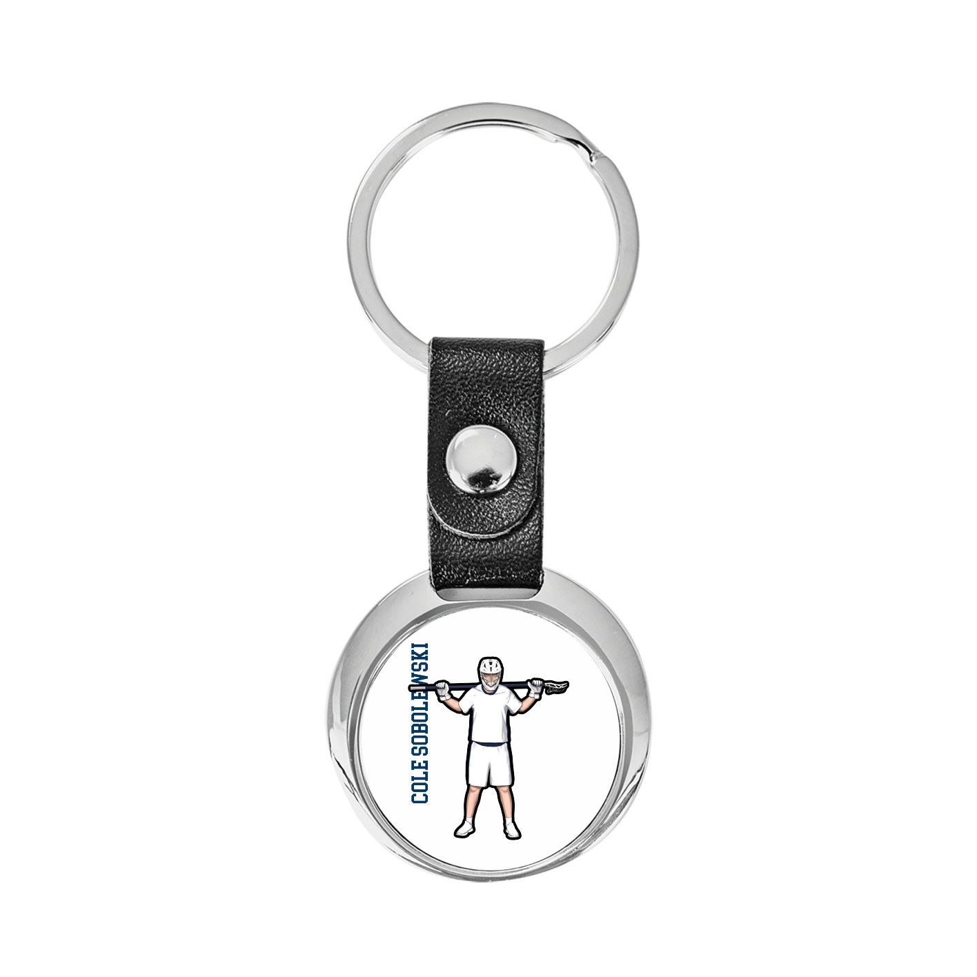Key Chain — Name Vertical in Classic