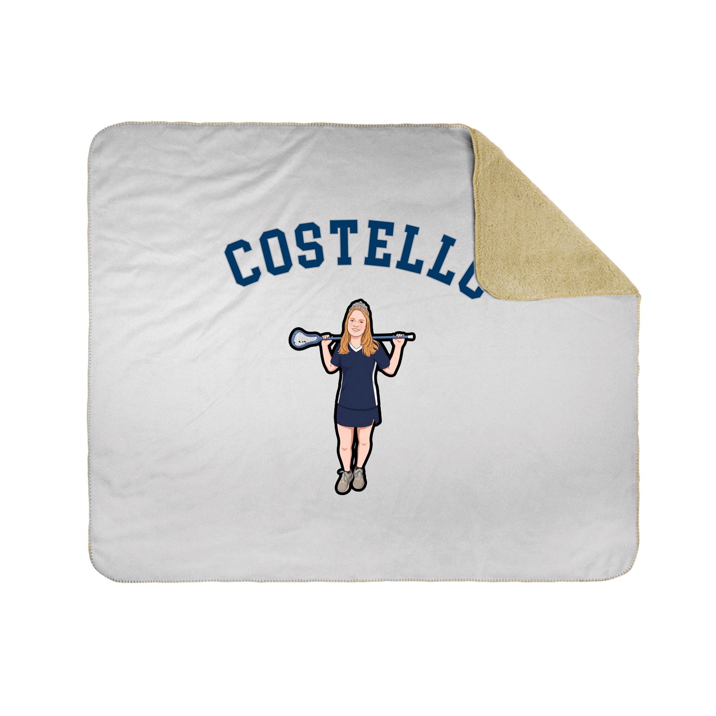 Throw Blanket — Shirsey Arch in White