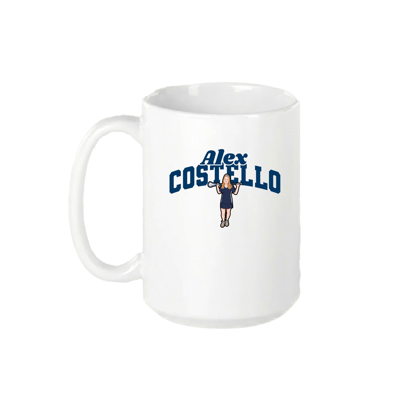 15oz Coffee Mug — Signature Arch in White