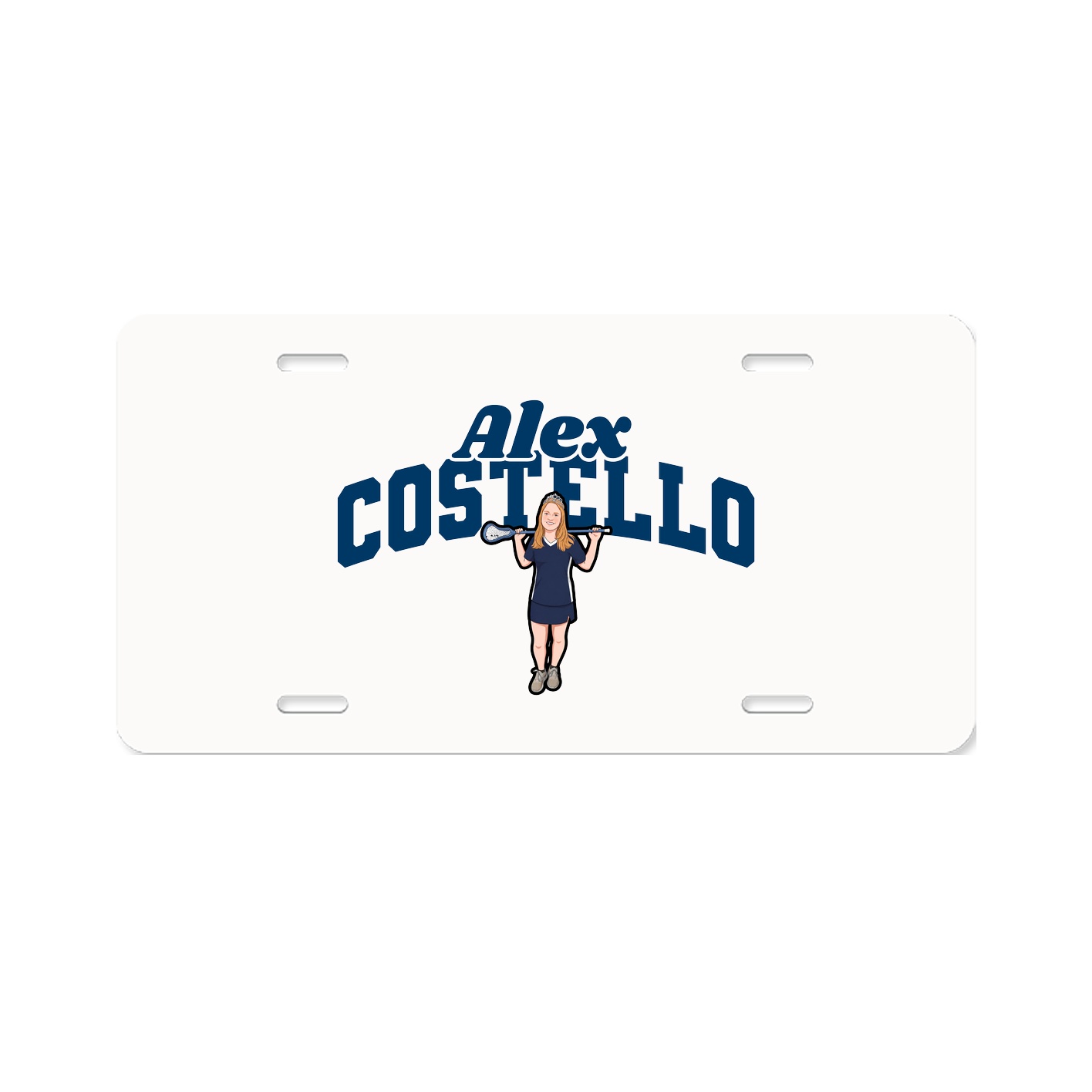 License Plate — Signature Arch in Classic
