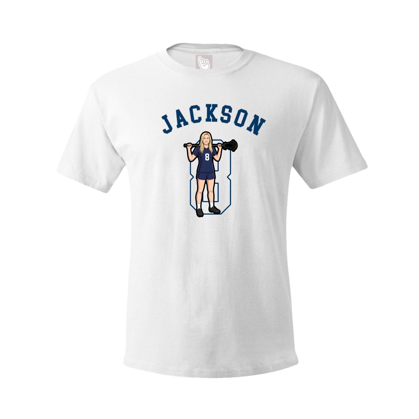 Youth Tee — Shirsey Arch in White
