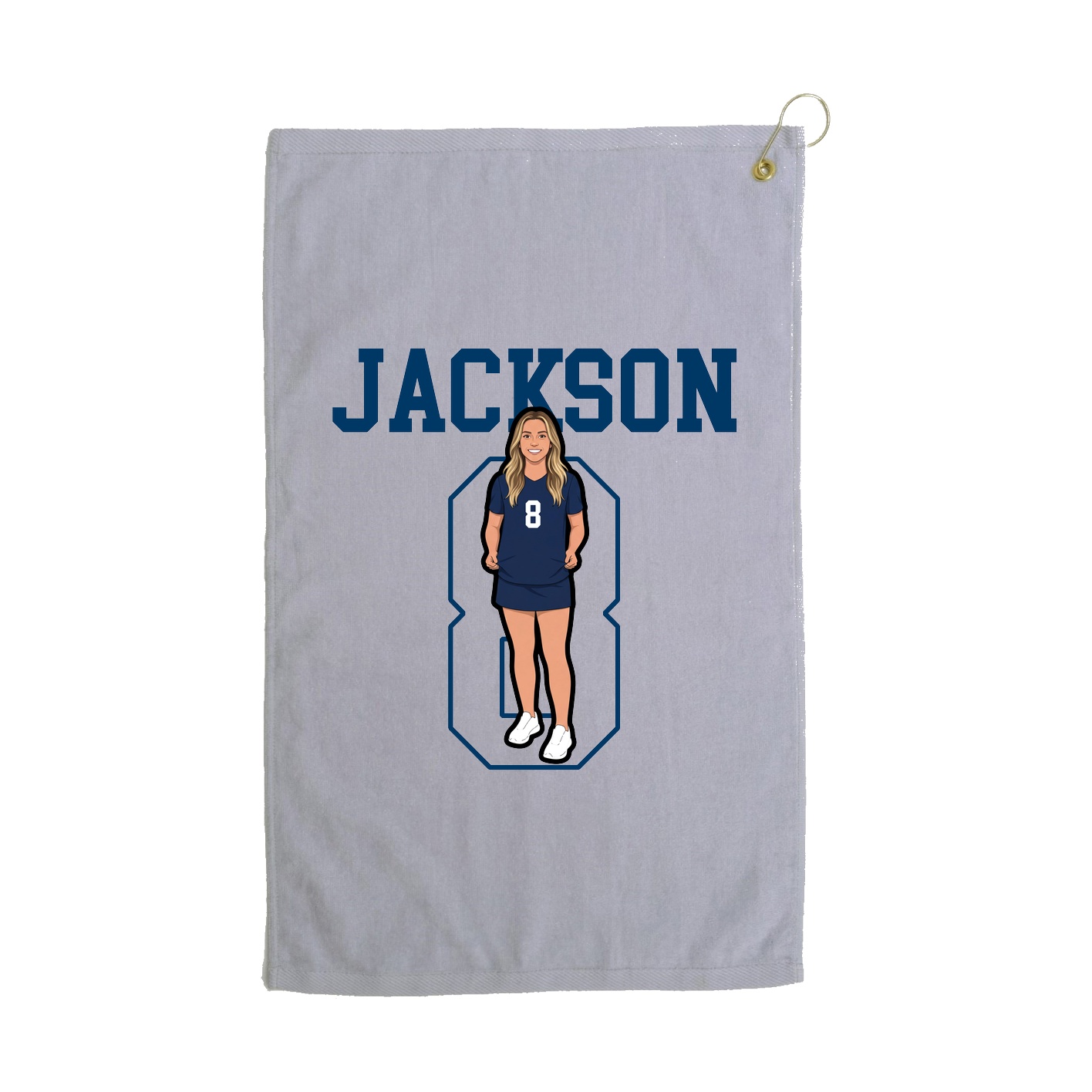 Terry Velour Golf Towel