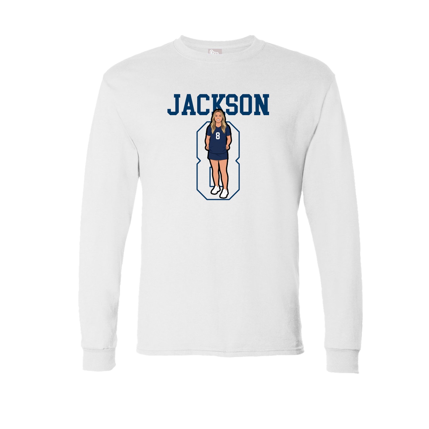 Long Sleeve Tee — Shirsey in White
